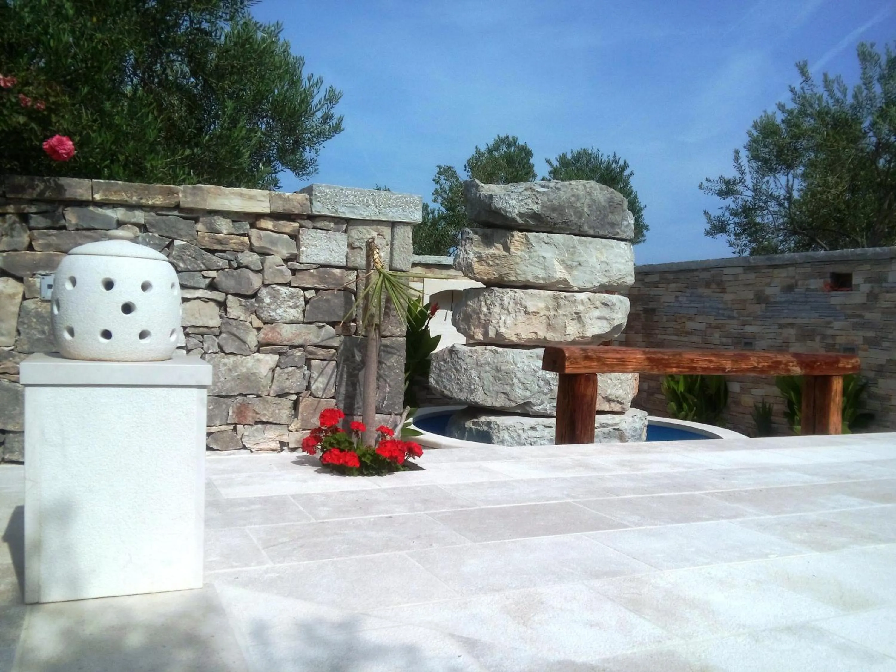 Swimming pool in Mobile Homes Holiday Olive Garden