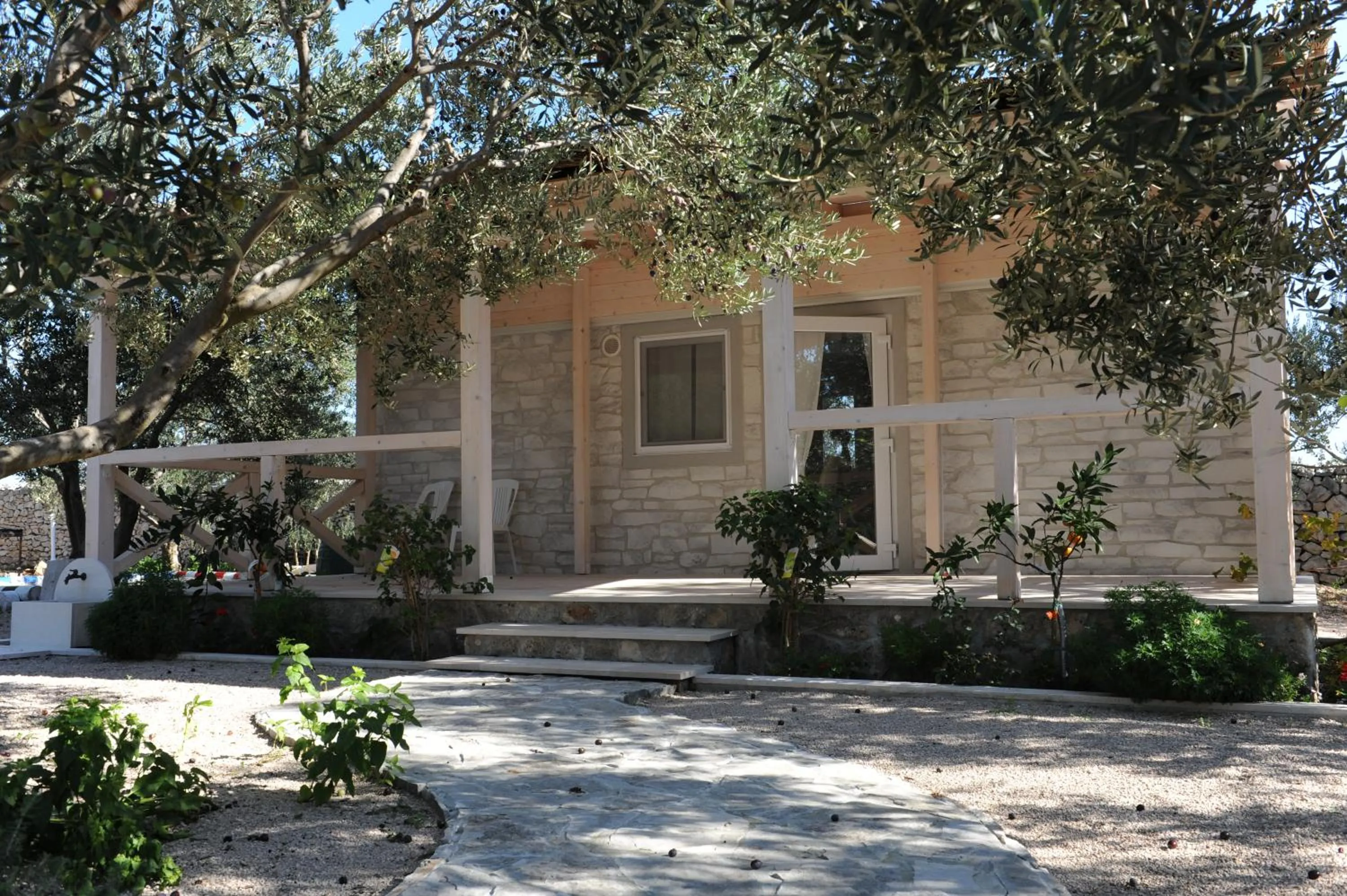 Patio in Mobile Homes Holiday Olive Garden