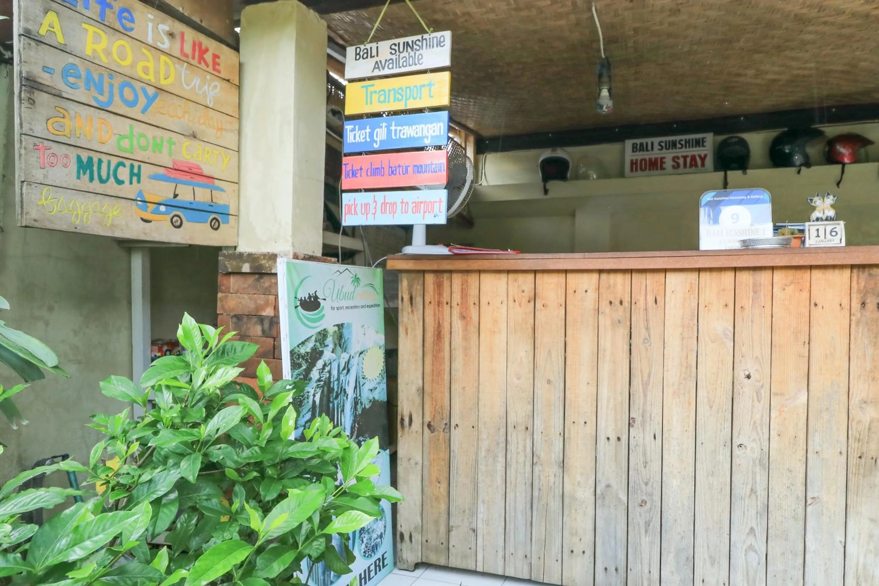 Lobby or reception in Bali Sunshine Ubud