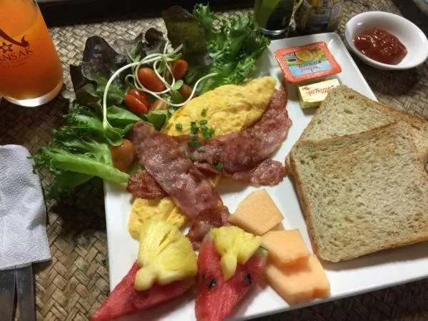 Breakfast in Ruean Thai Nai Bang by PANSAK Resort