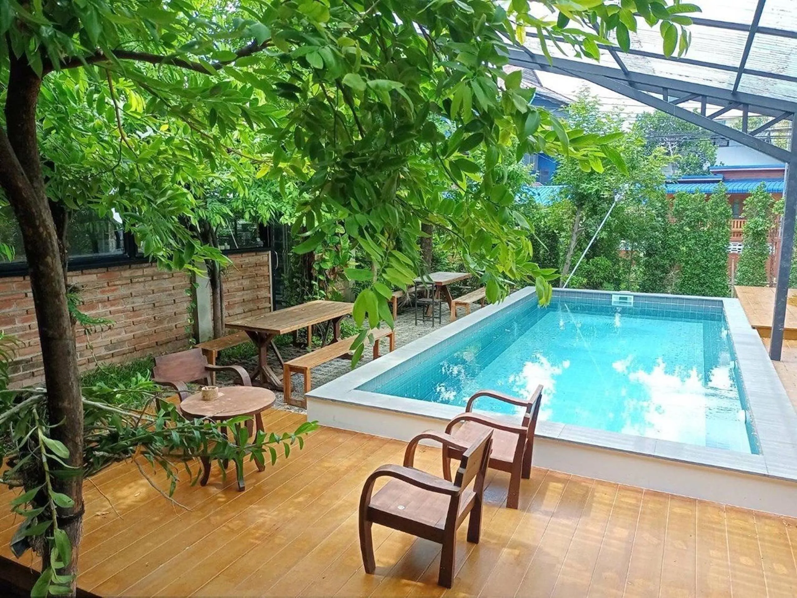 Swimming Pool in The Wishes Hotel at Chiangmai