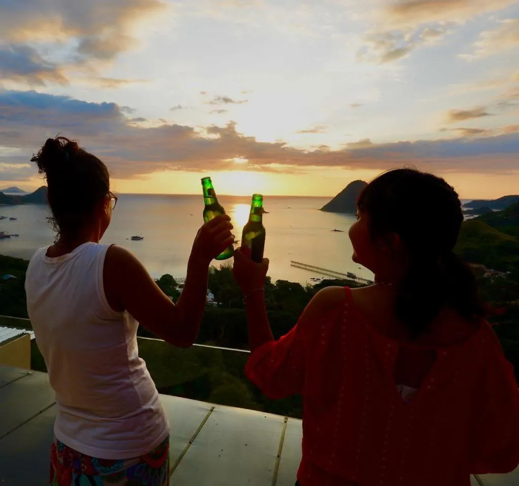 Sunset in Sunset Hill Hotel