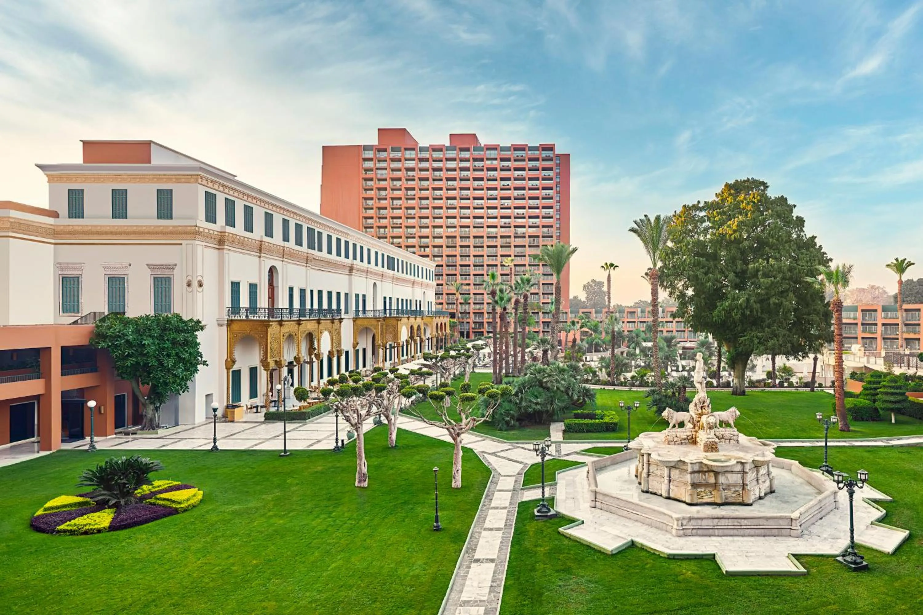 Property building in Cairo Marriott Hotel