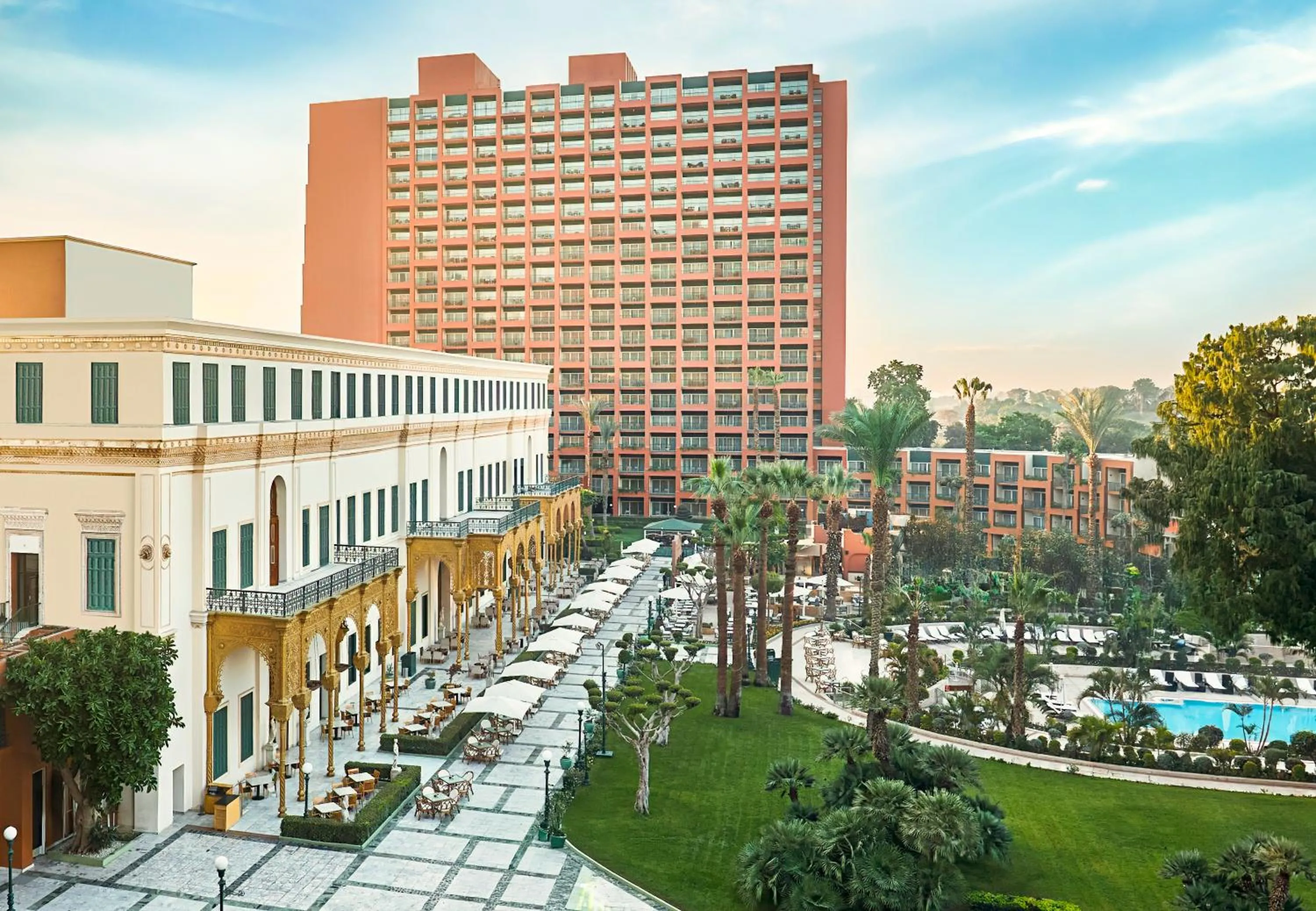 Property building in Cairo Marriott Hotel