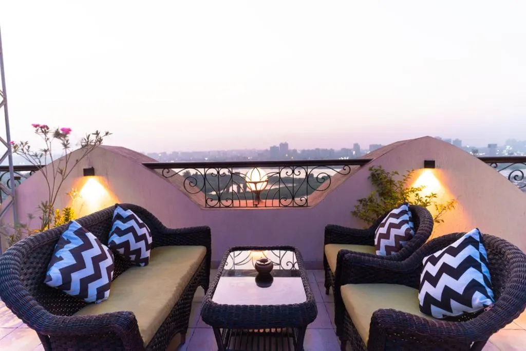 Sunset in Swiss Inn Nile Hotel