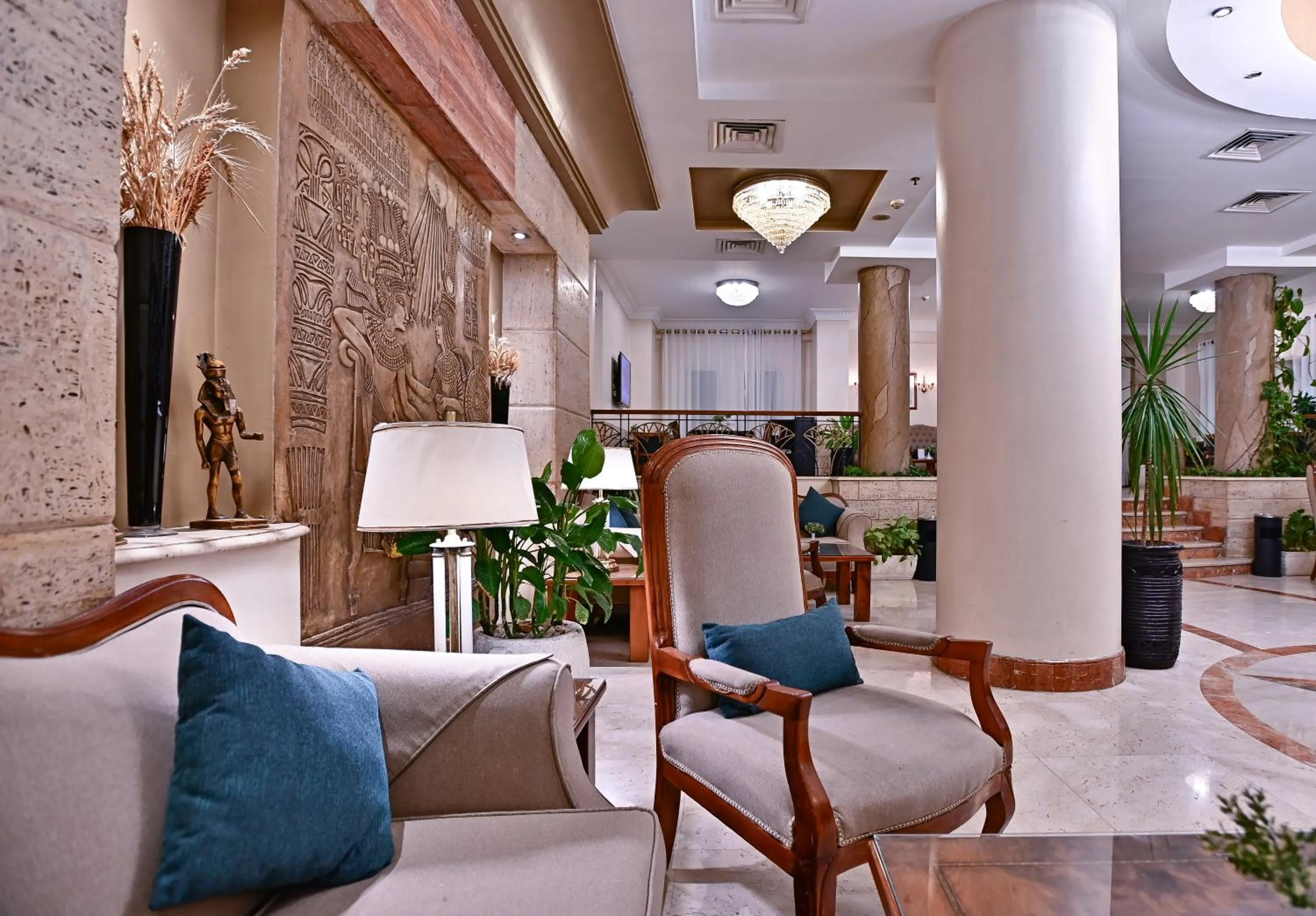 Lobby or reception in Swiss Inn Nile Hotel