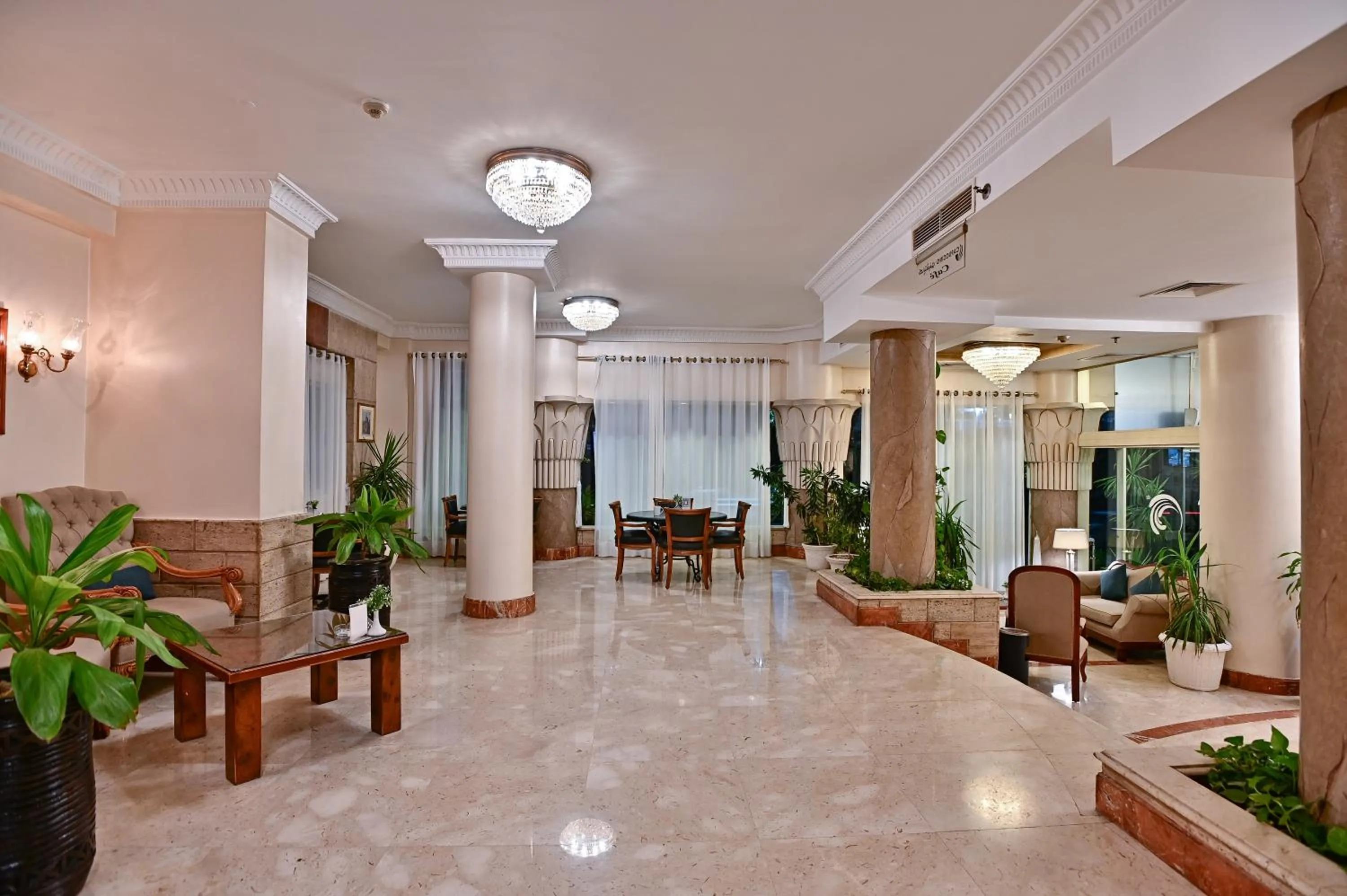 Lobby or reception in Swiss Inn Nile Hotel