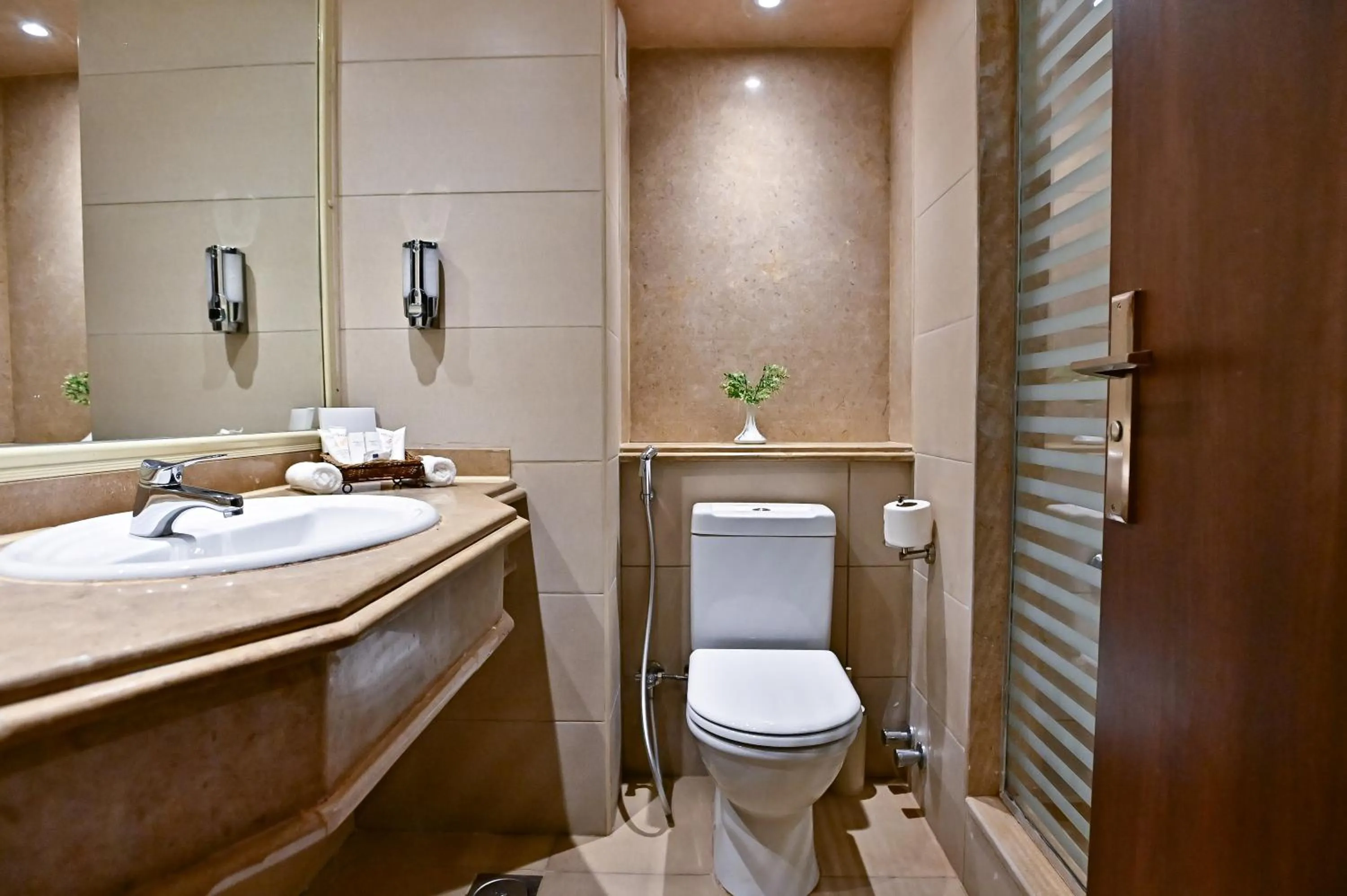 Toilet in Swiss Inn Nile Hotel