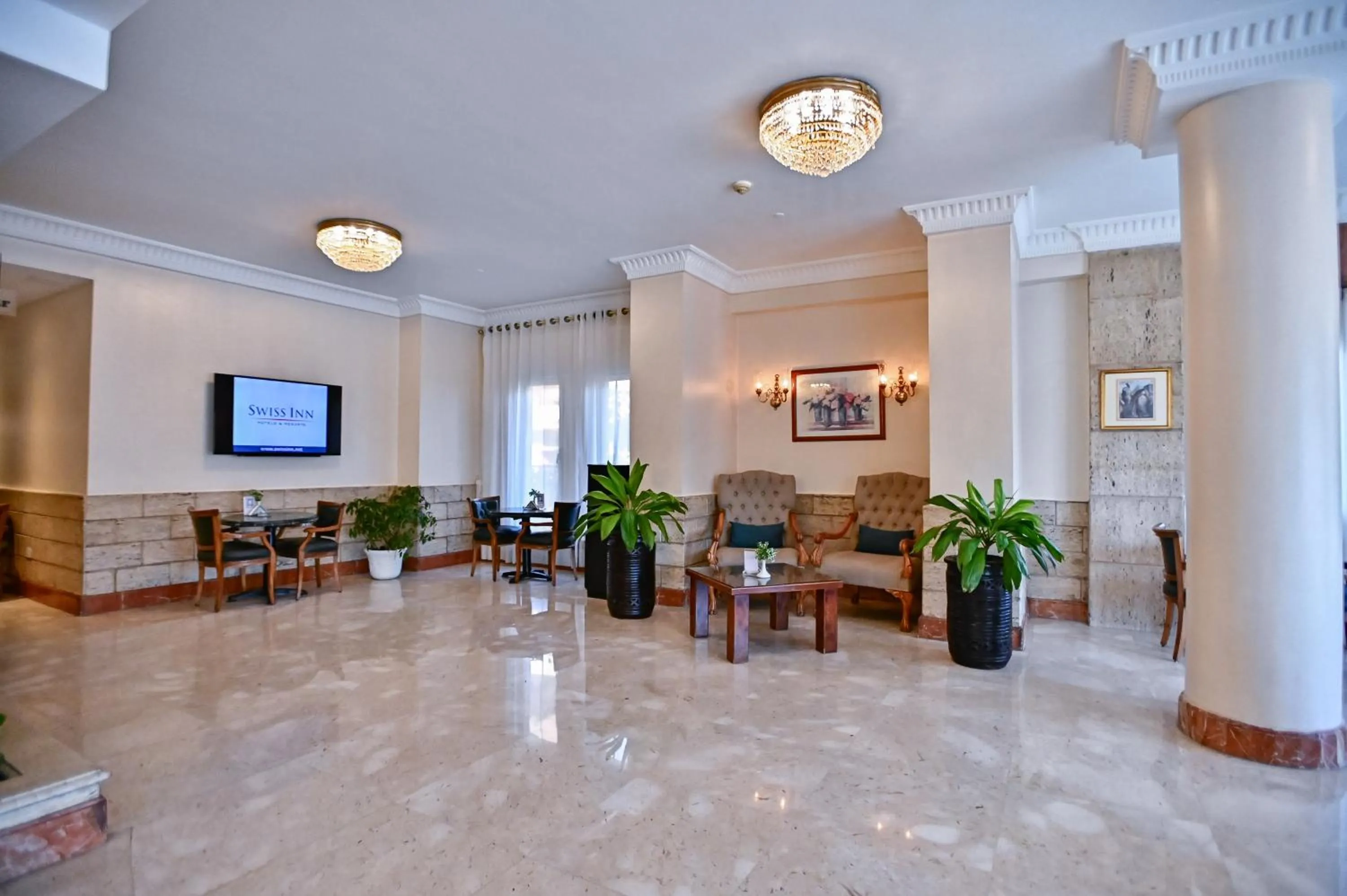 Lobby or reception in Swiss Inn Nile Hotel