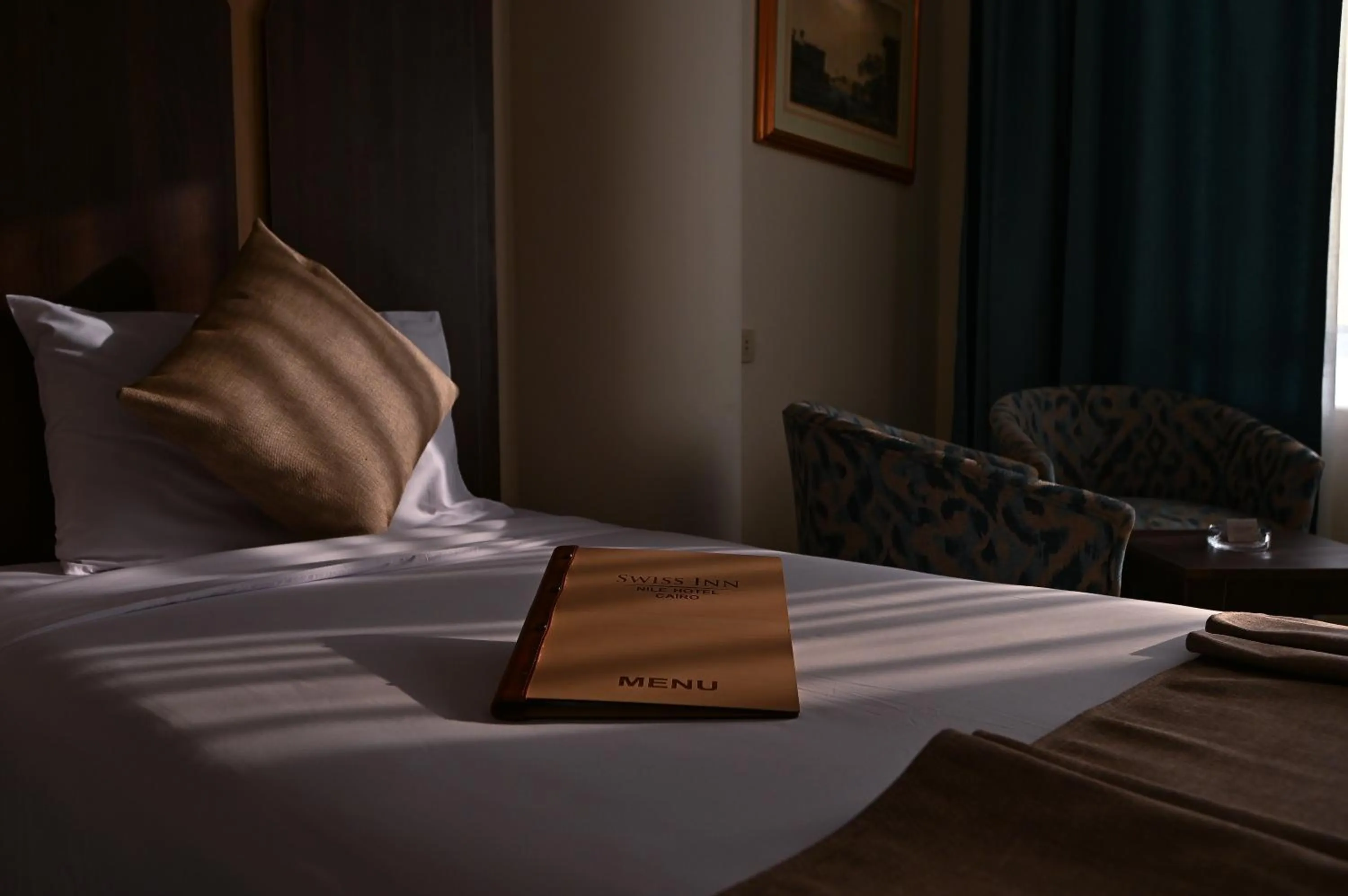 Living room, Bed in Swiss Inn Nile Hotel