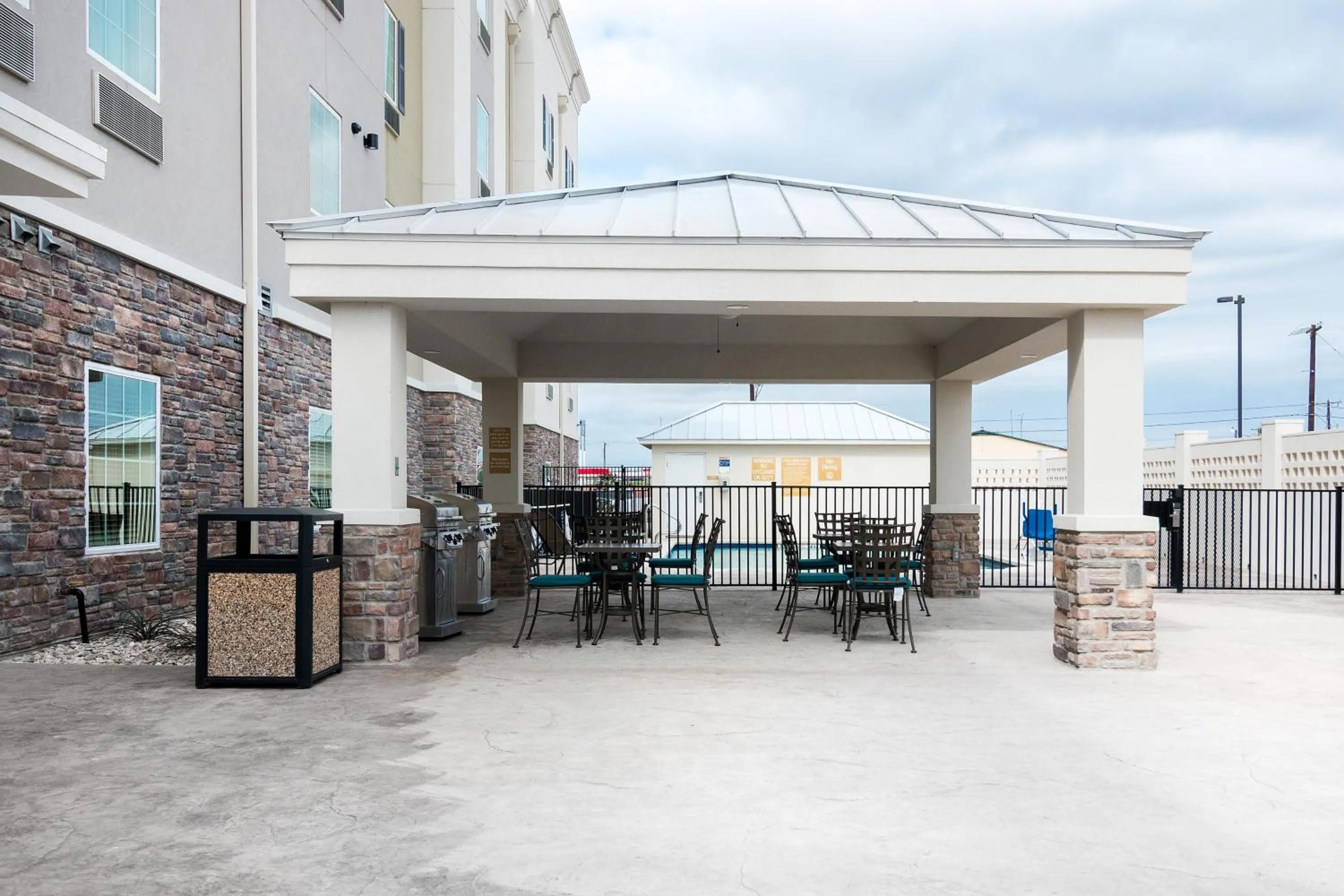 Patio in Candlewood Suites Waco by IHG