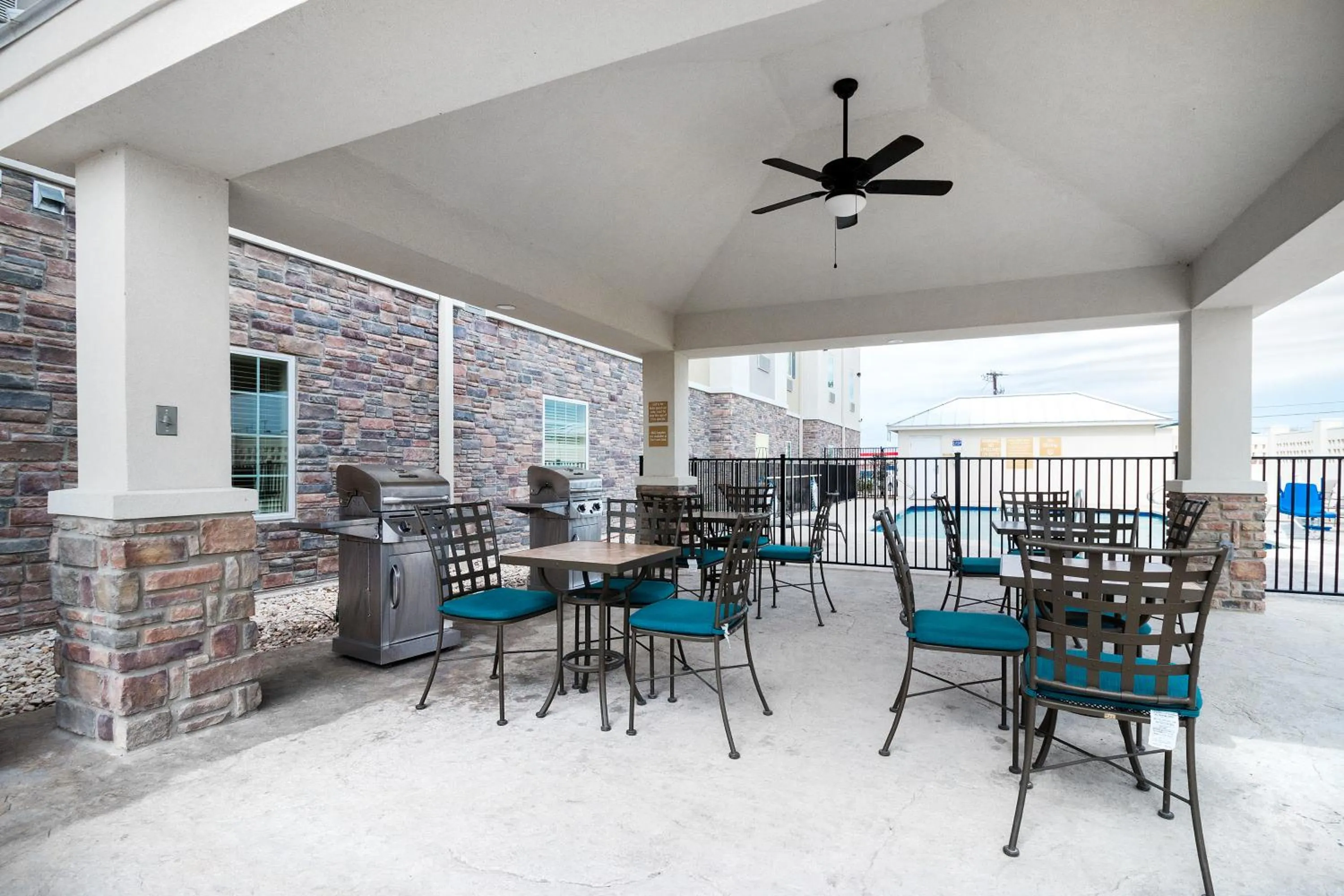 Patio in Candlewood Suites Waco by IHG