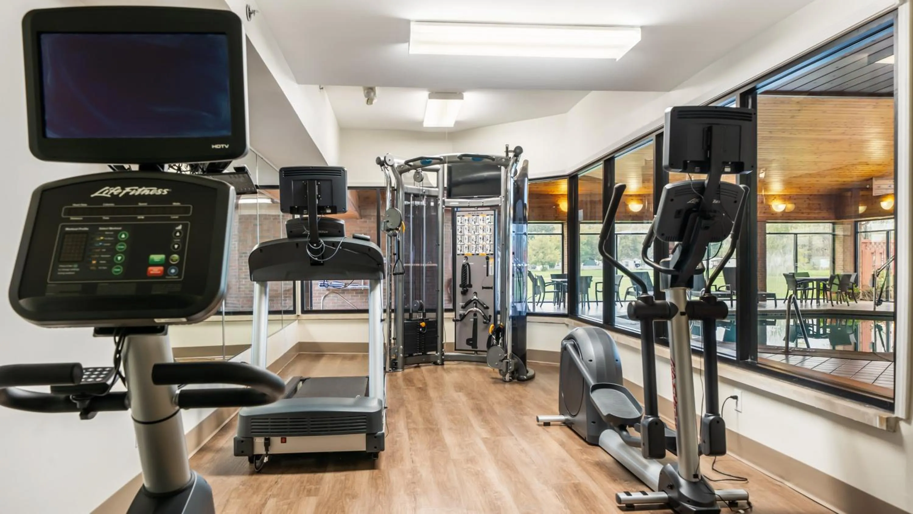 Fitness centre/facilities in Holiday Inn Express & Suites Bad Axe by IHG