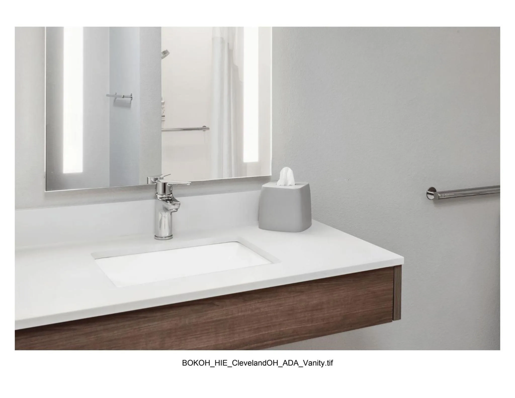 Bathroom in Holiday Inn Express Cleveland Airport - Brook Park by IHG