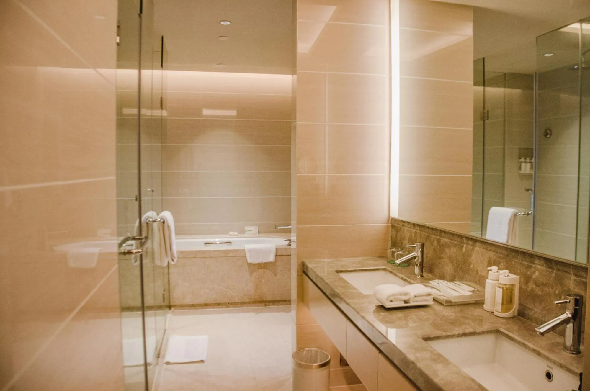 Shower in Holiday Inn Chongqing University Town by IHG