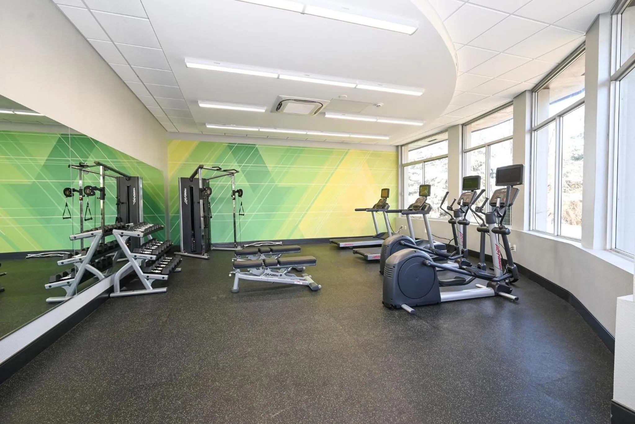 Fitness centre/facilities in Holiday Inn Cleveland-Mayfield by IHG