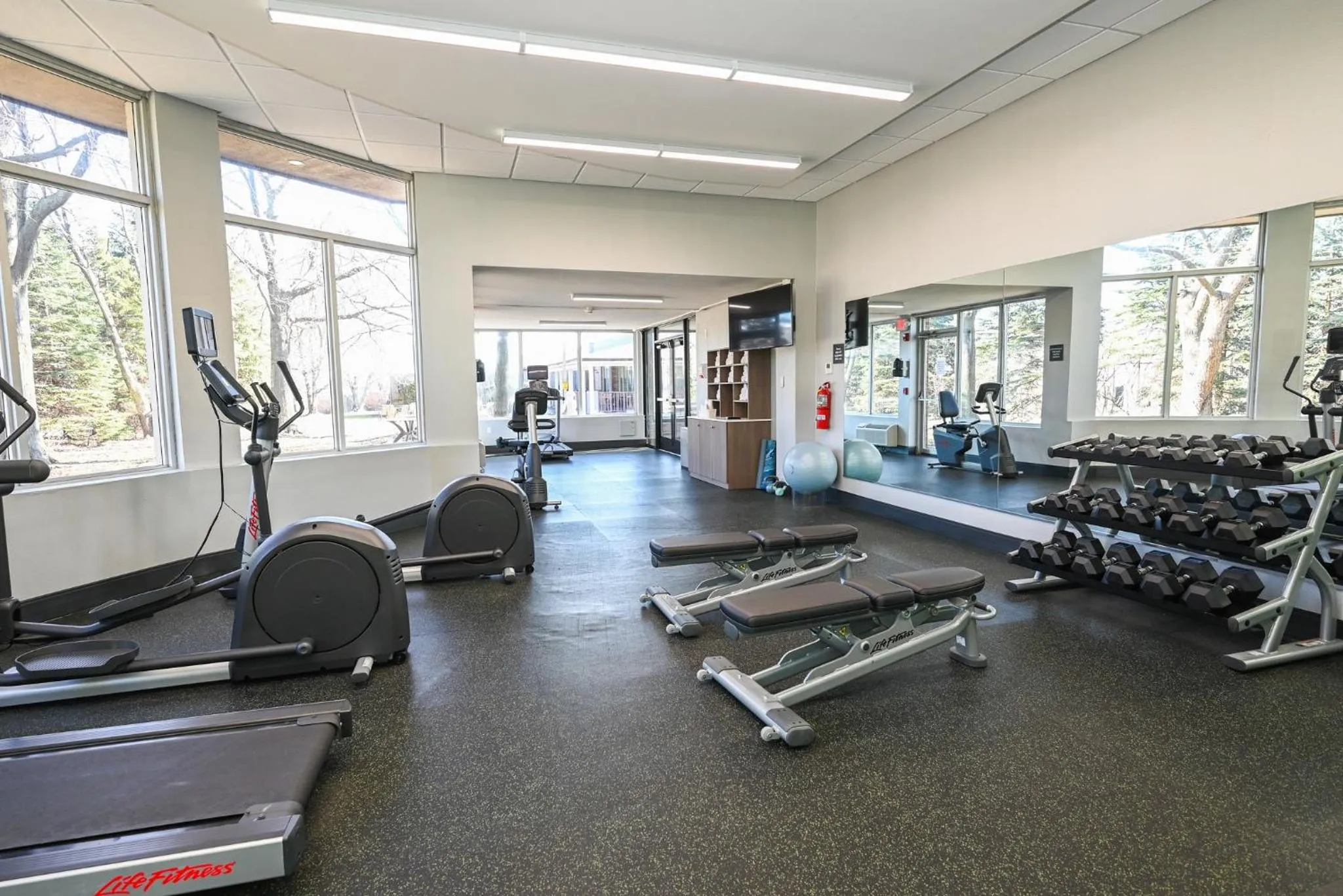 Fitness centre/facilities in Holiday Inn Cleveland-Mayfield by IHG