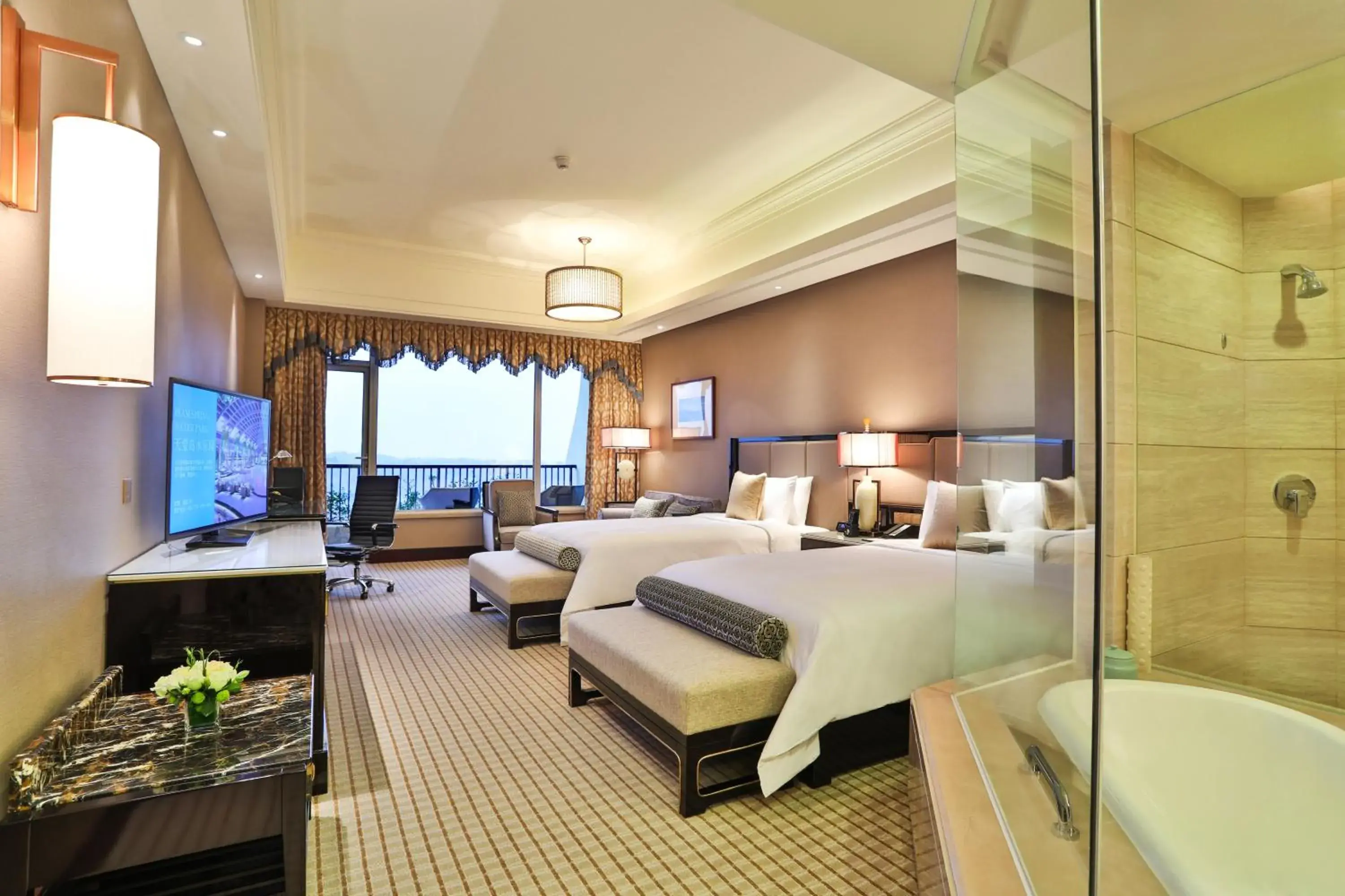 Superior Mountain View Room Twin beds in InterContinental Sancha Lake by IHG Superior Mountain View Room Twin beds in InterContinental Sancha Lake by IHG