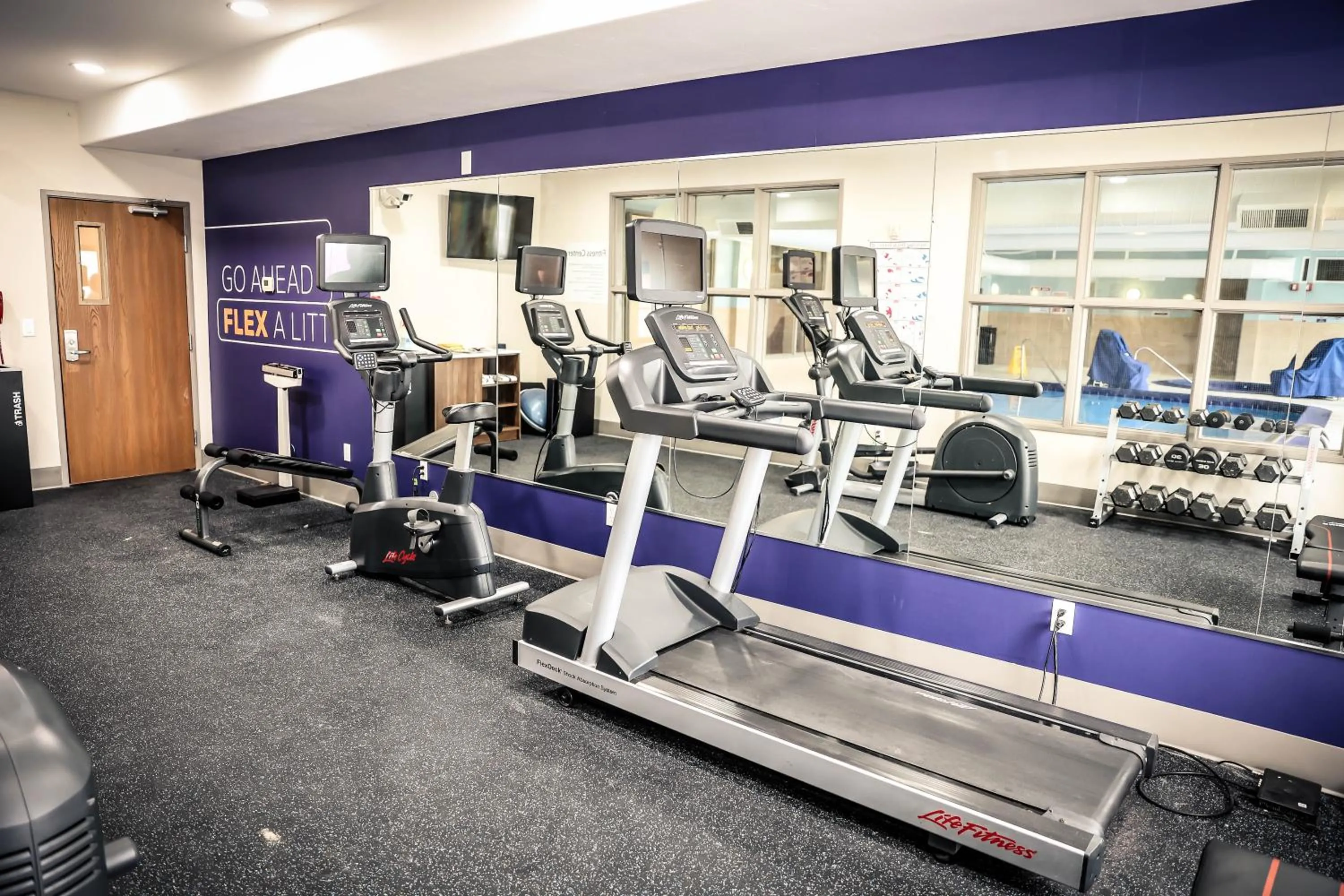 Fitness centre/facilities in Holiday Inn Express & Suites Douglas by IHG