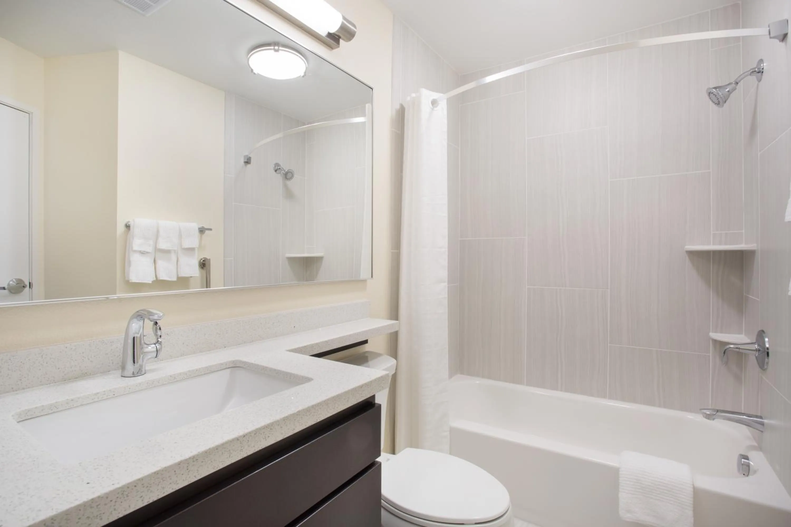 Bathroom in Candlewood Suites Dickinson by IHG