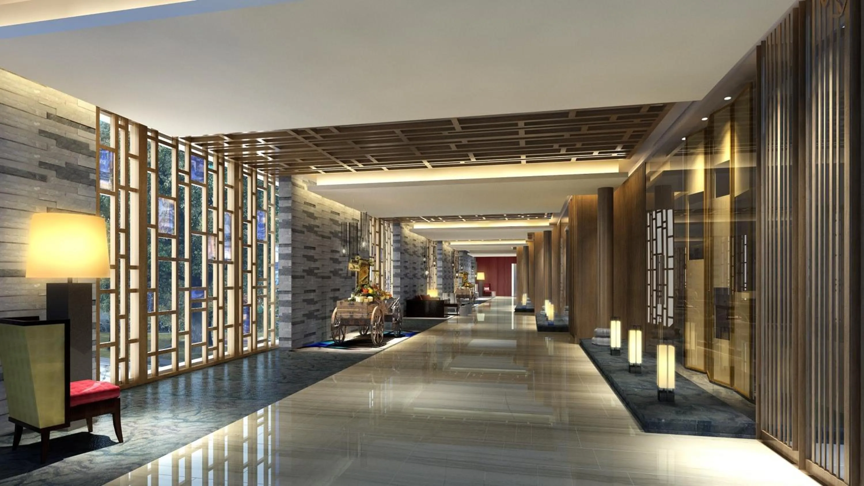 Lobby or reception in Howard Johnson Neodalle Resort Zhangjiajie