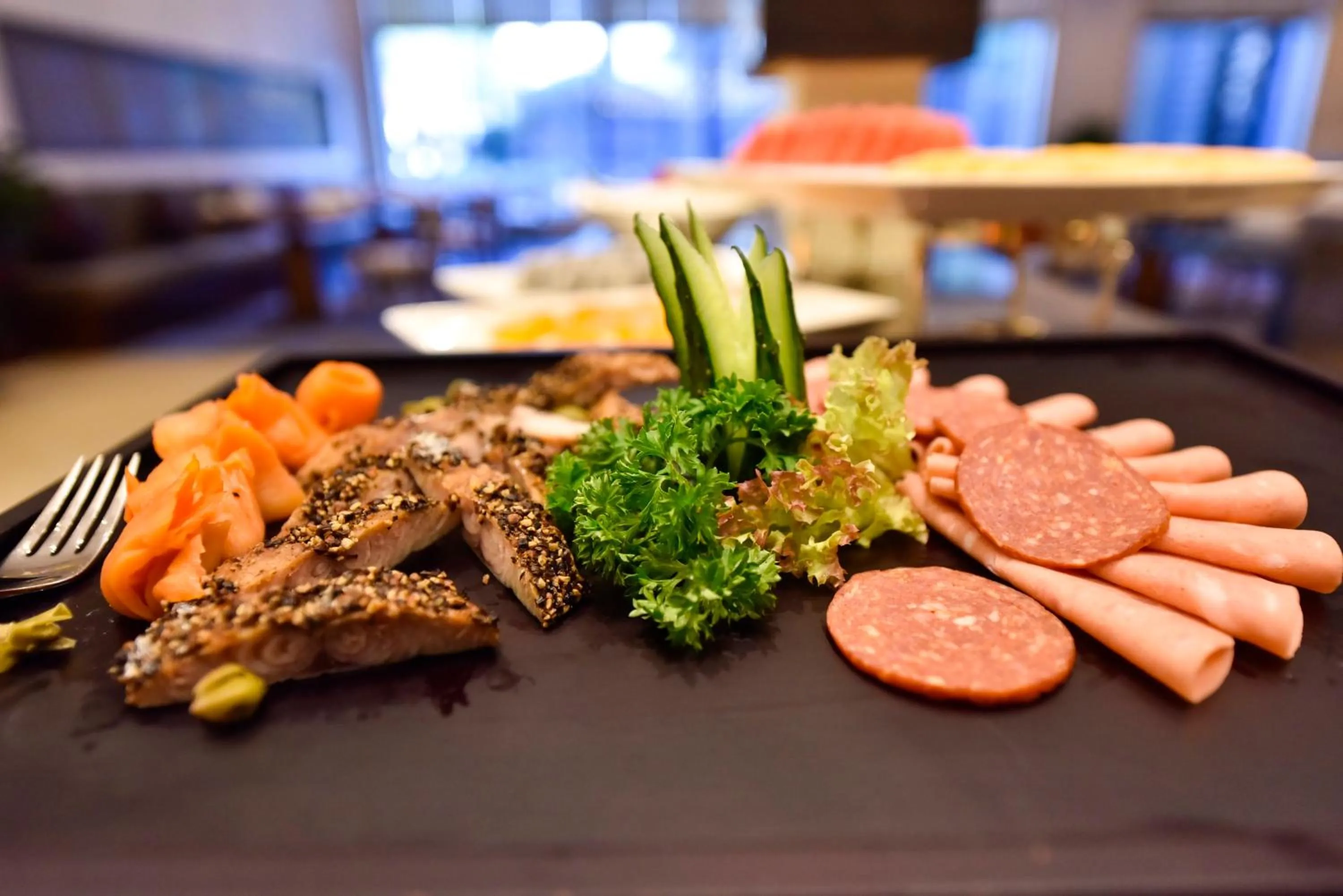 Restaurant/places to eat in Howard Johnson Neodalle Resort Zhangjiajie