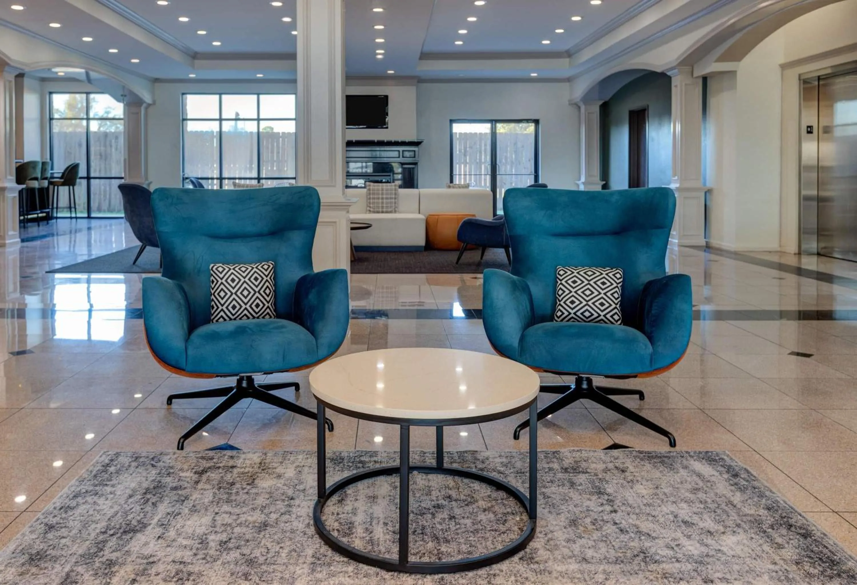 Lobby or reception in Wyndham Lake Charles