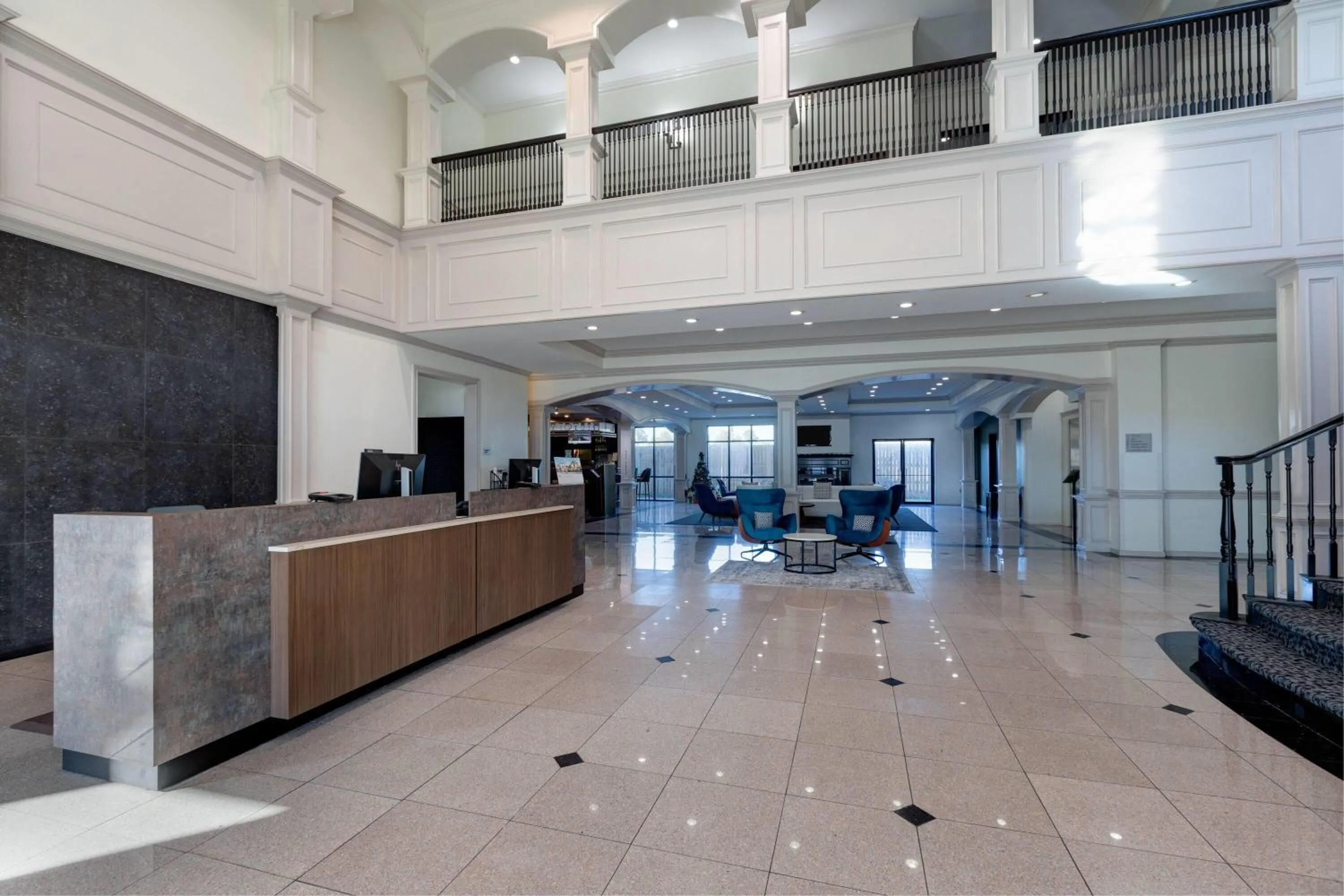 Lobby or reception in Wyndham Lake Charles