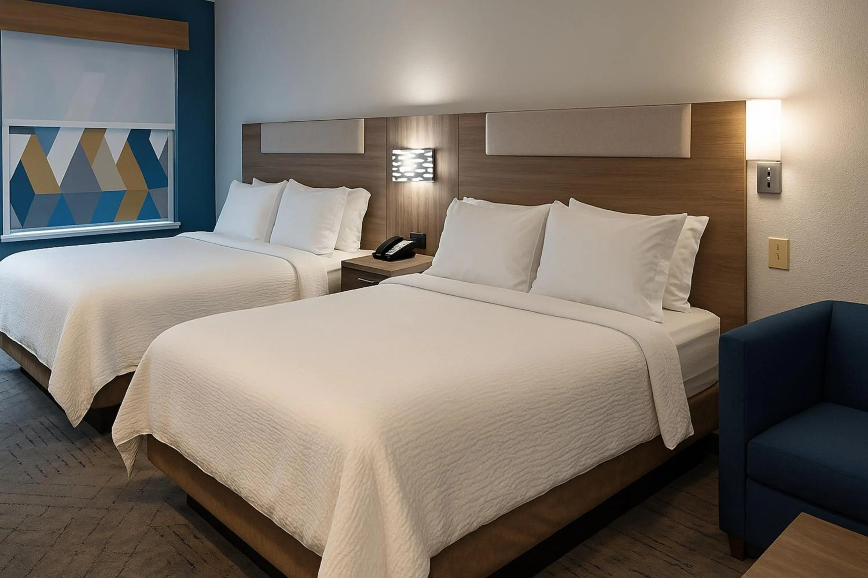Photo of the whole room, Bed in Holiday Inn Express & Suites Alliance by IHG