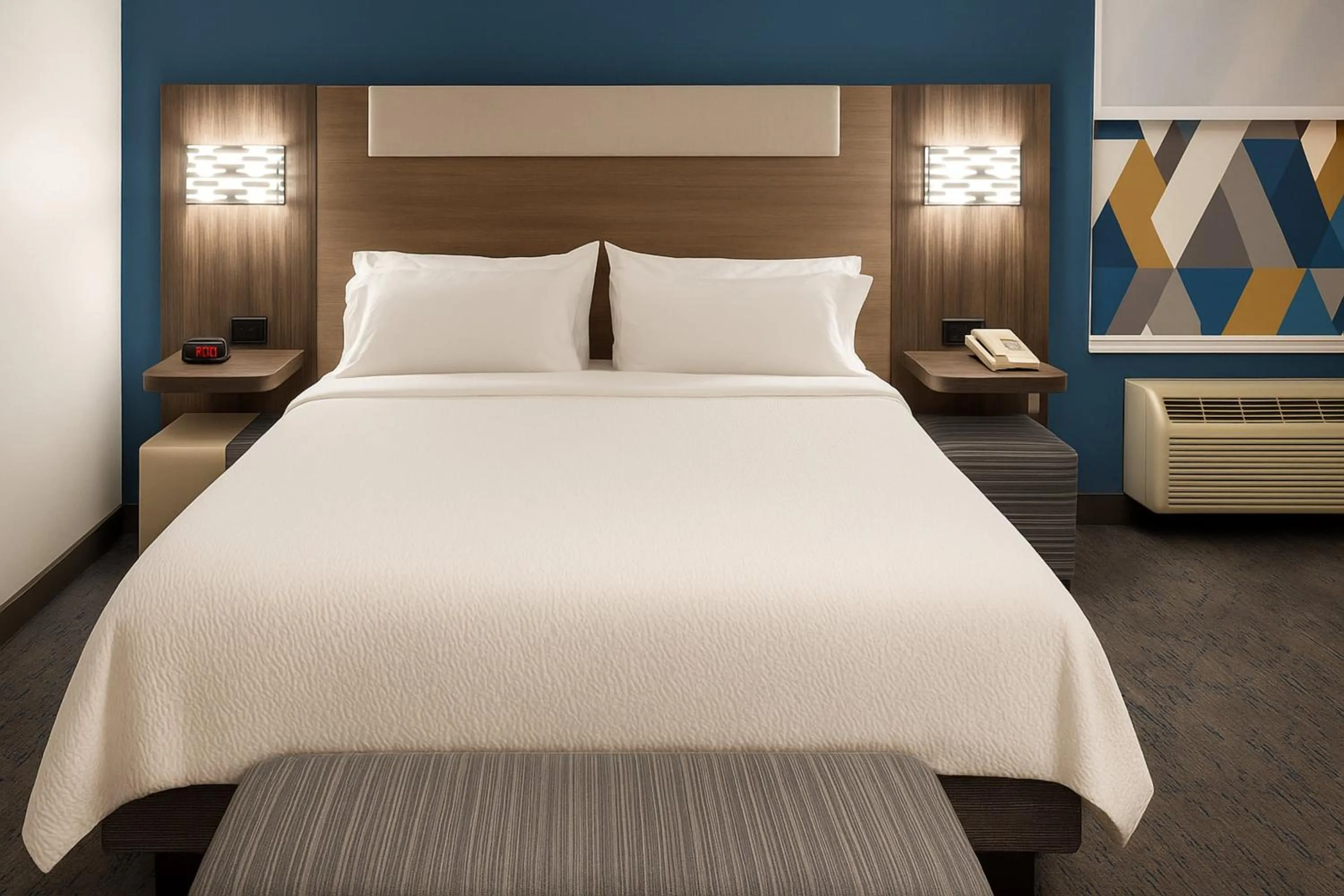 Photo of the whole room, Bed in Holiday Inn Express & Suites Alliance by IHG