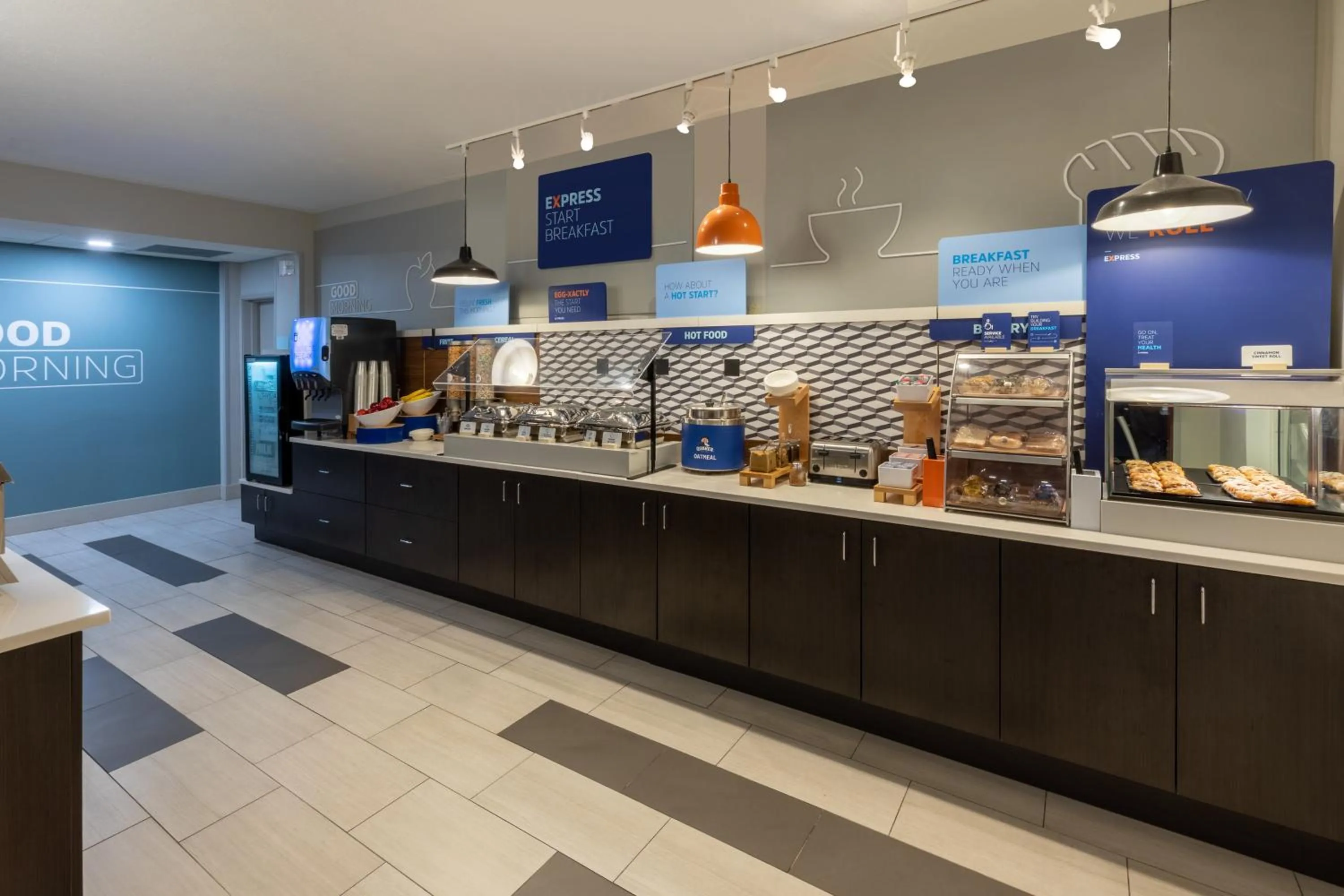 Breakfast in Holiday Inn Express Minden by IHG