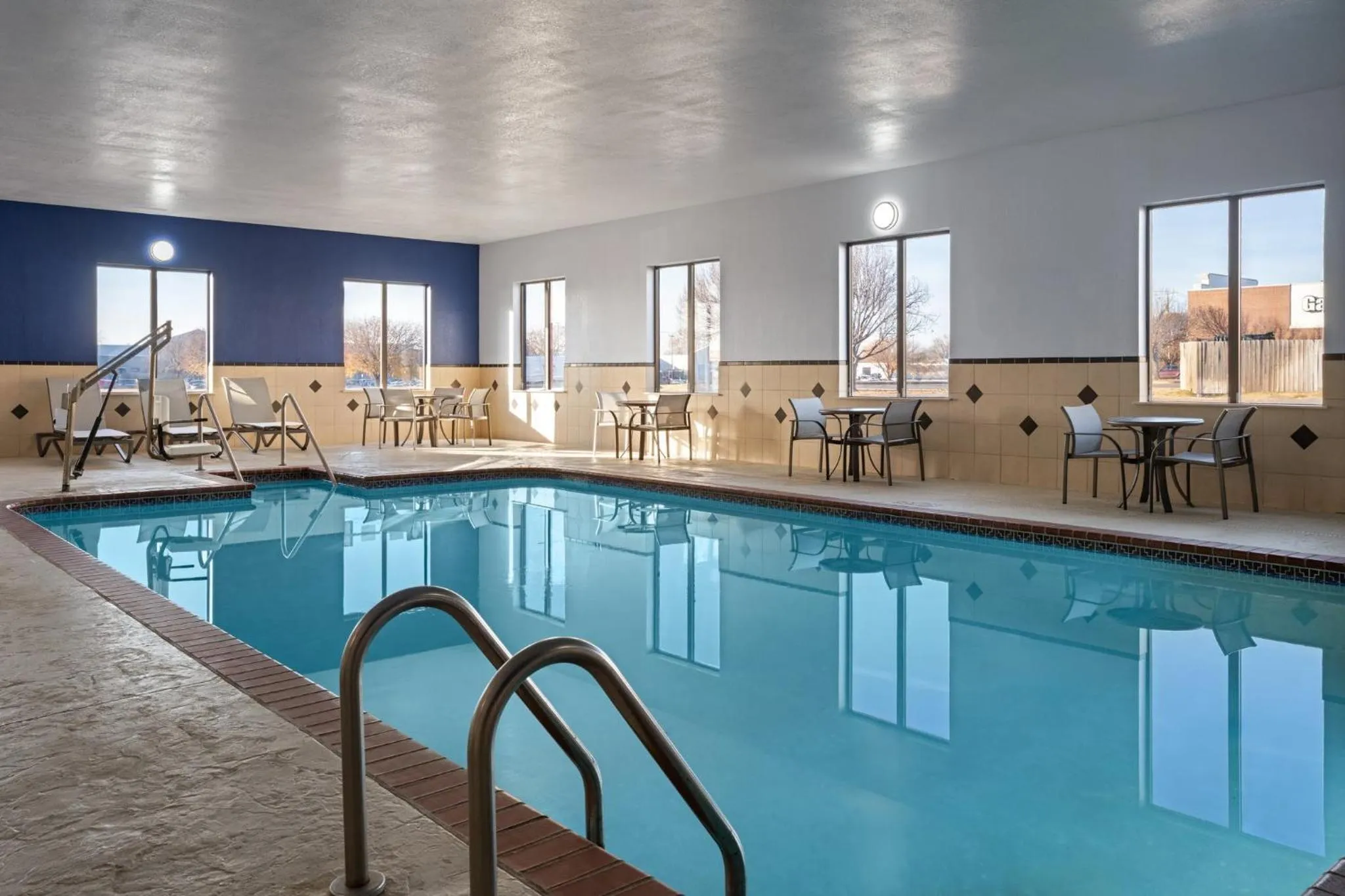 Swimming pool in Holiday Inn Express & Suites Midwest City by IHG