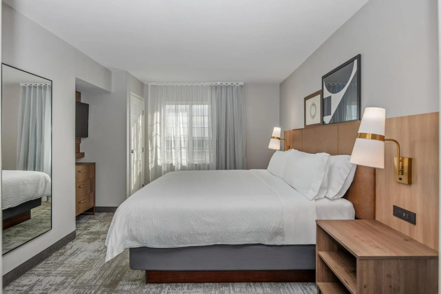 Photo of the whole room, Bed in Staybridge Suites Rocklin - Roseville Area by IHG