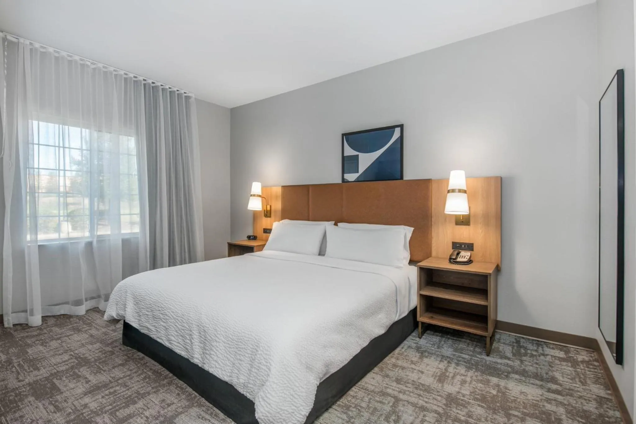 Photo of the whole room, Bed in Staybridge Suites Rocklin - Roseville Area by IHG
