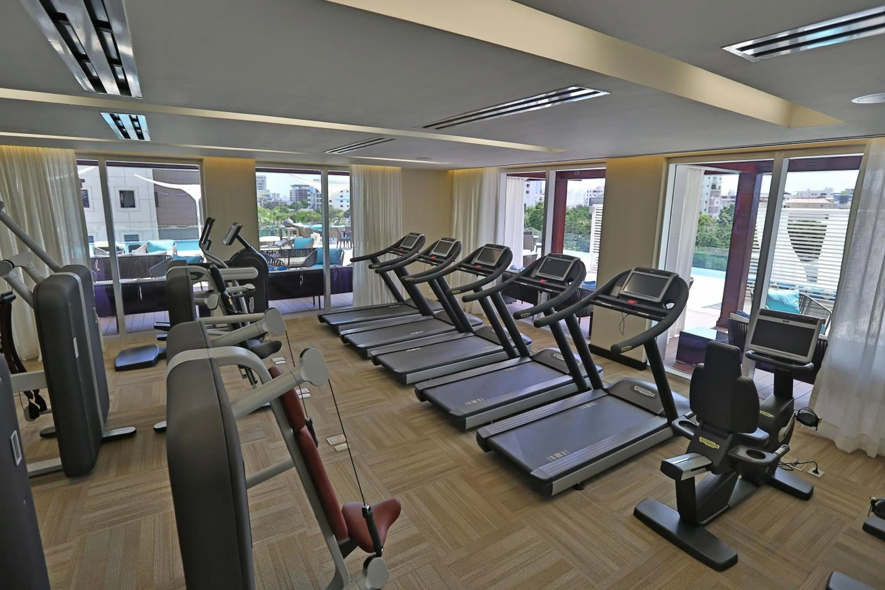 Fitness centre/facilities in InterContinental Real Santo Domingo by IHG