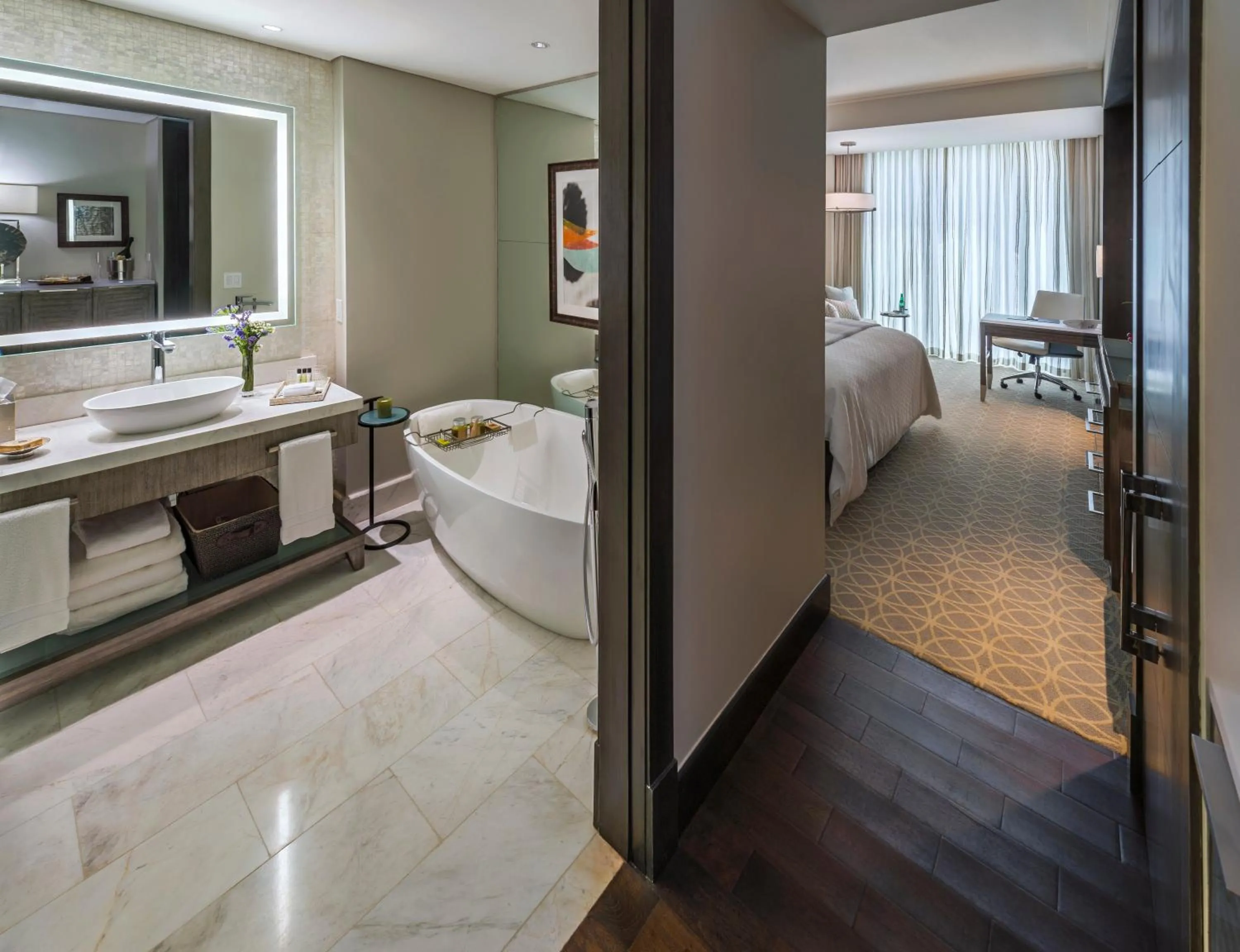 Bathroom, Bed in InterContinental Real Santo Domingo by IHG