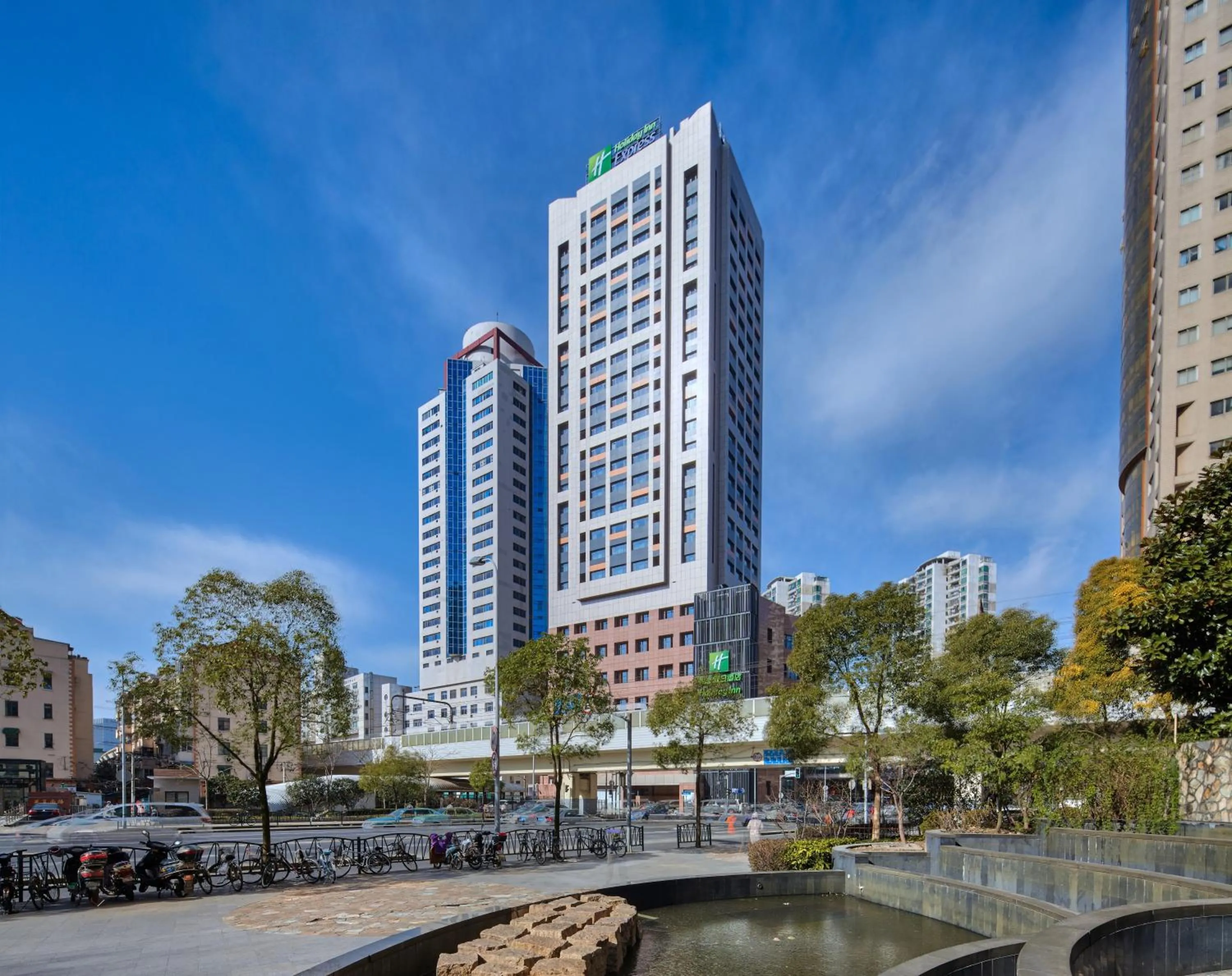 Property building in Holiday Inn Express Shanghai Zhenping by IHG