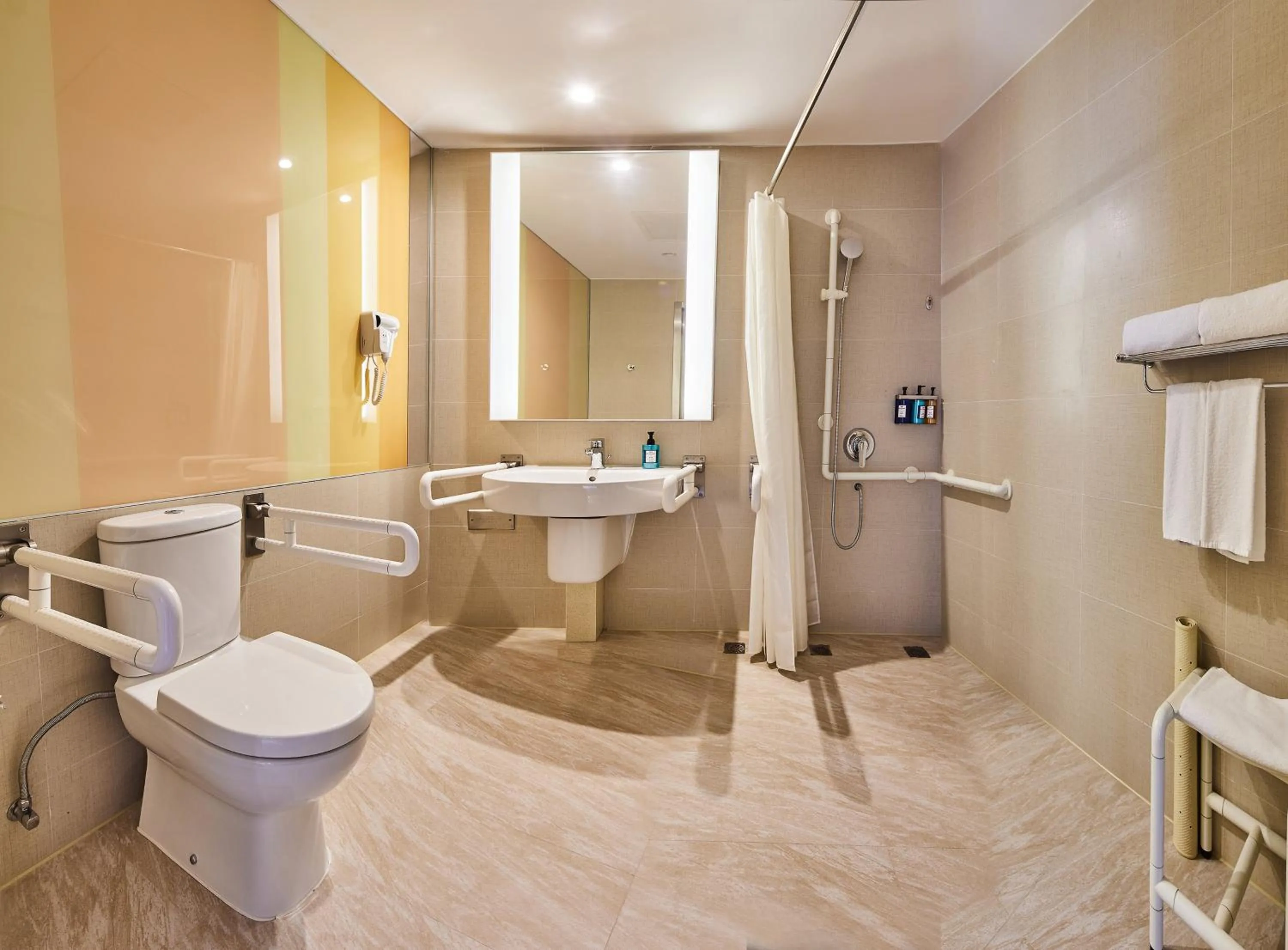 Bathroom in Holiday Inn Express Shanghai Zhenping by IHG