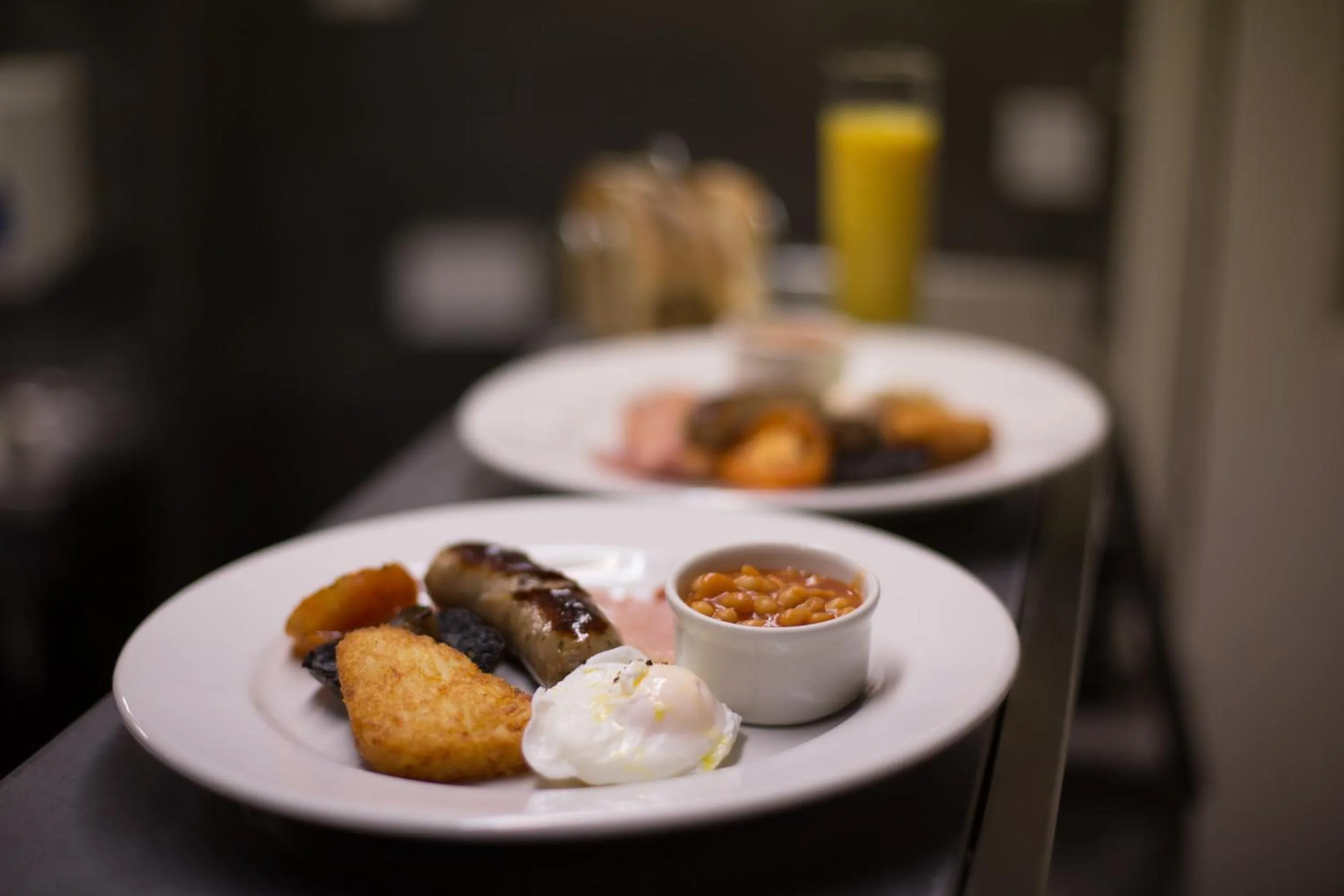 English/Irish breakfast in The Angel at Burford