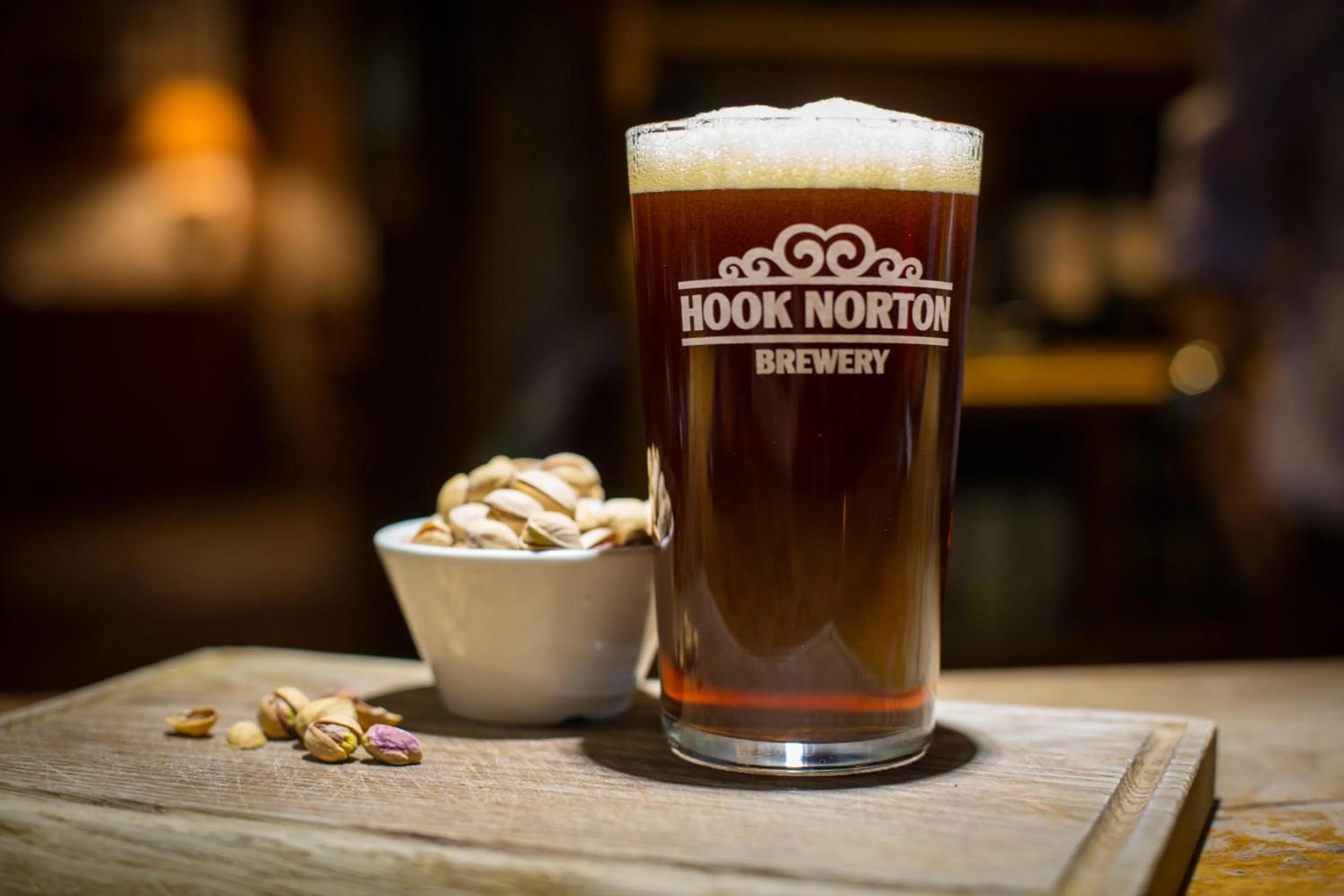 Alcoholic drinks in The Angel at Burford