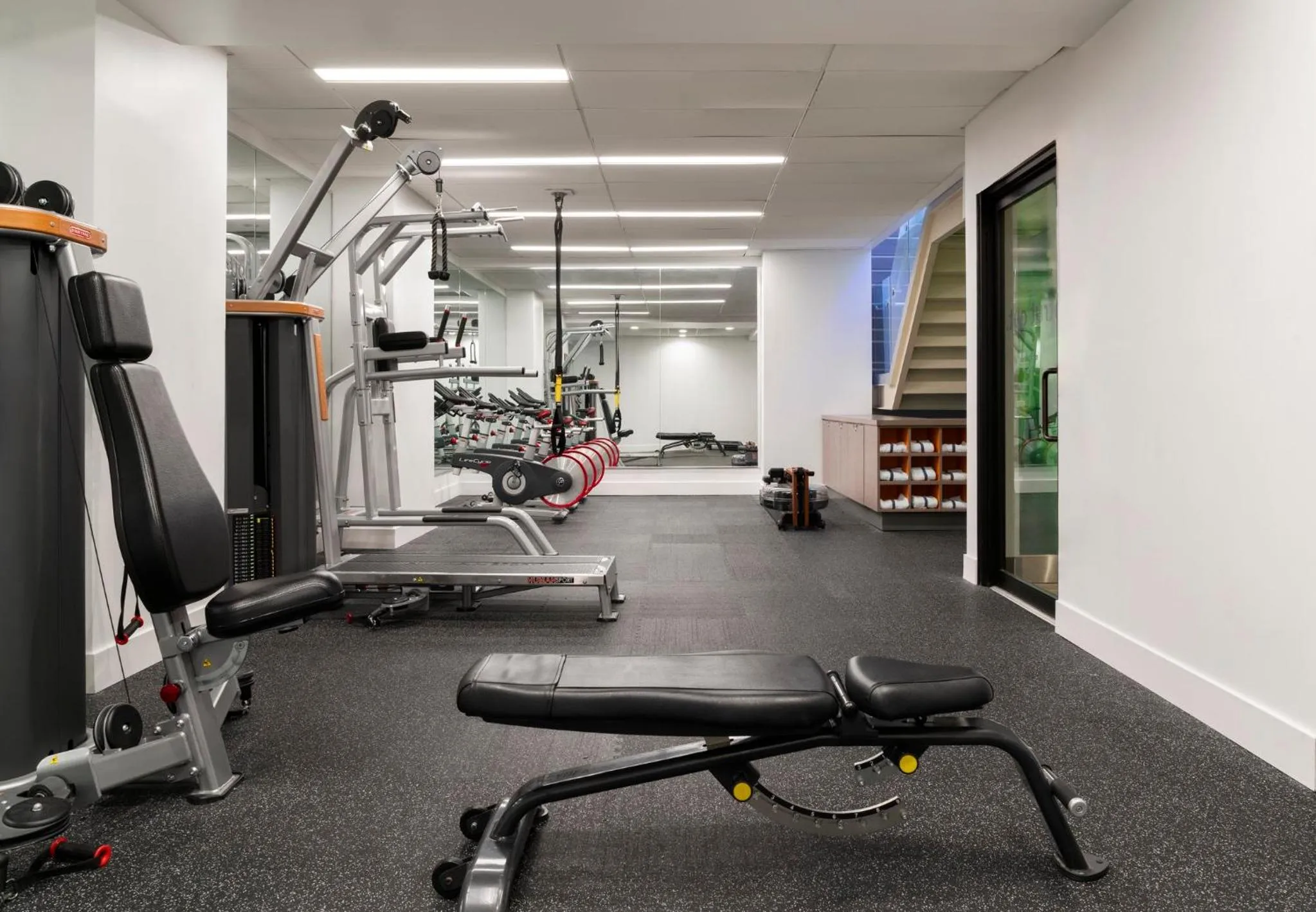 Fitness centre/facilities in EVEN Hotel Brooklyn by IHG