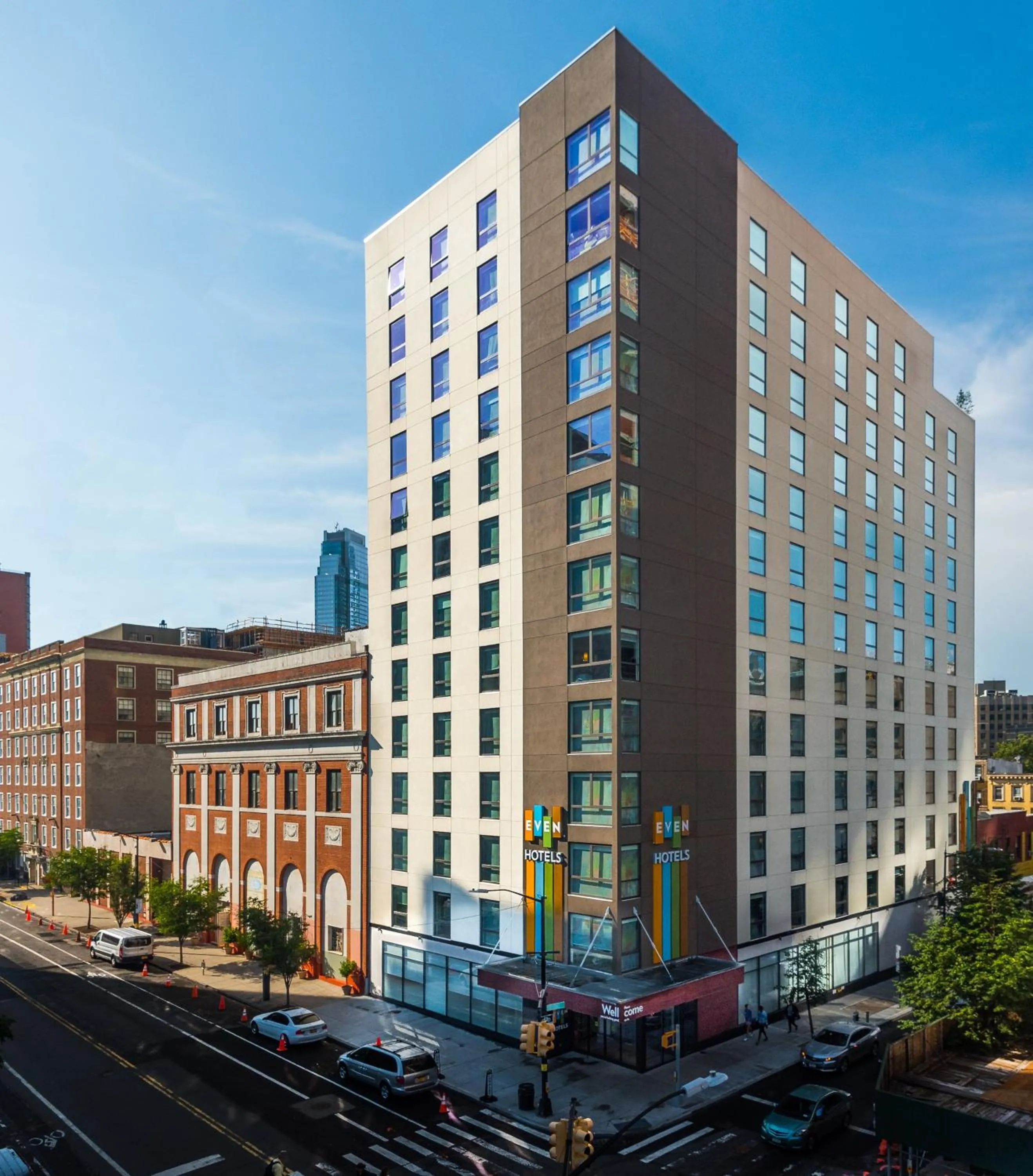 Property building in EVEN Hotel Brooklyn by IHG