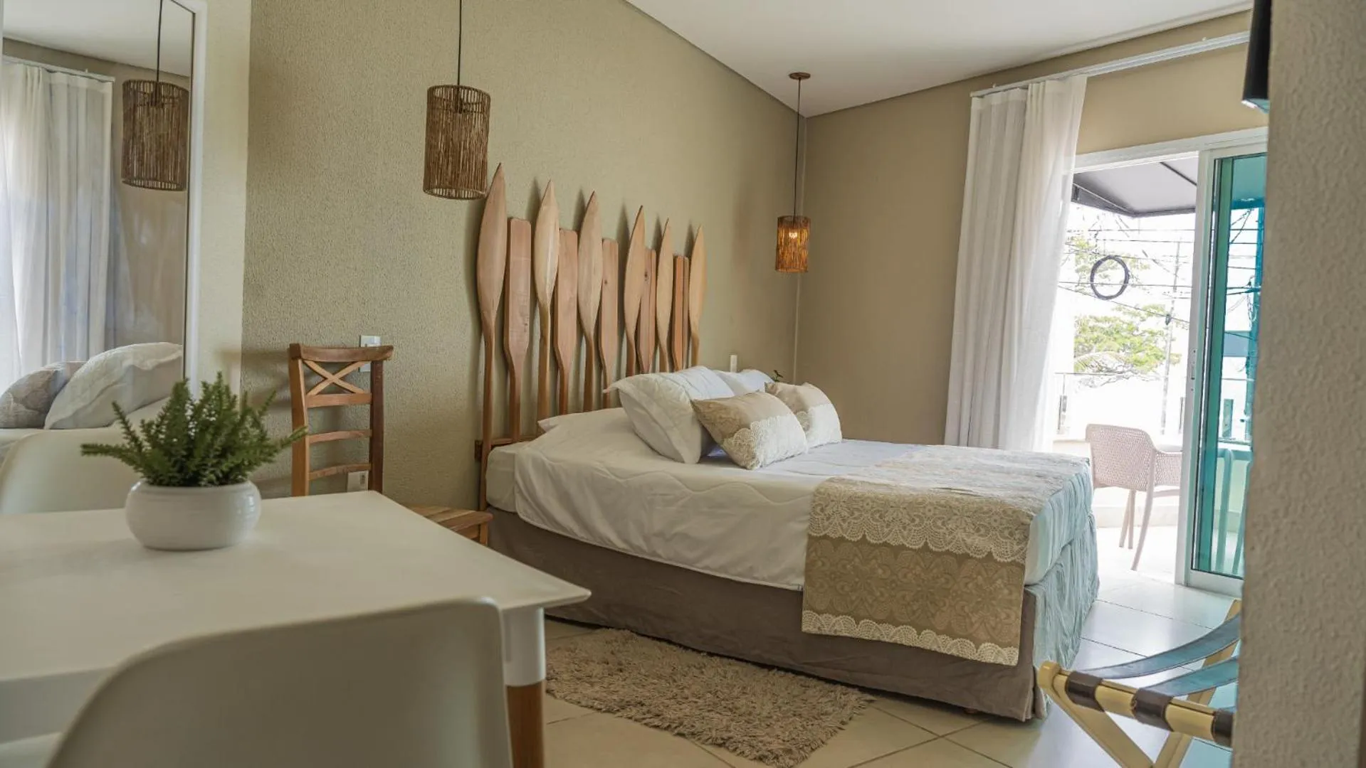 Bed in Hotel VillaReal Charme