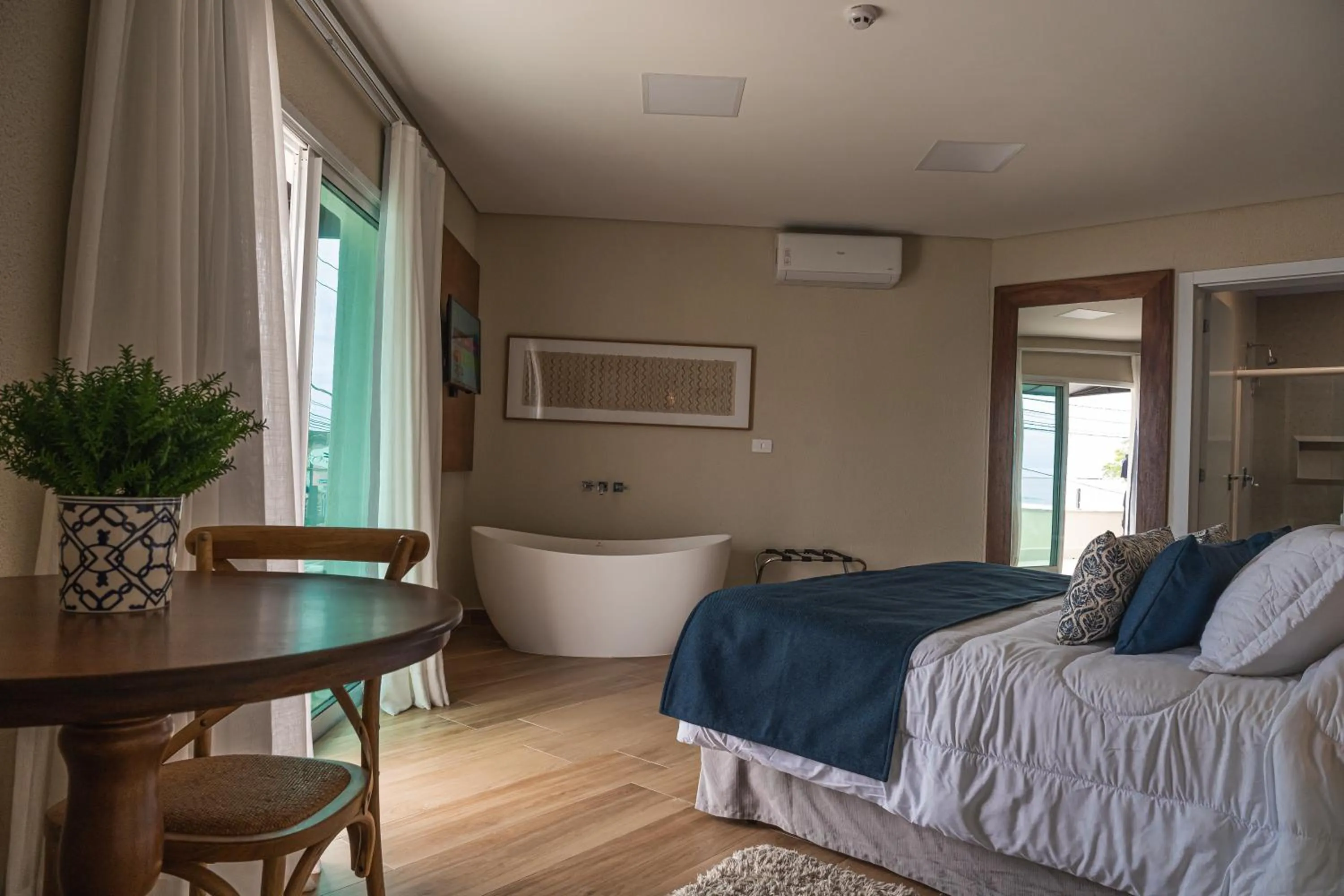 Bed in Hotel VillaReal Charme