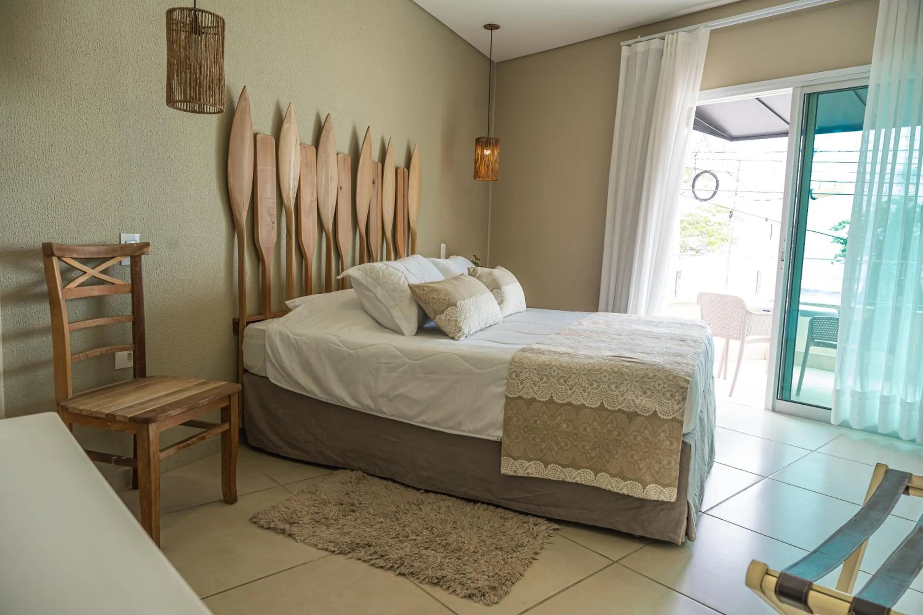 Bed in Hotel VillaReal Charme