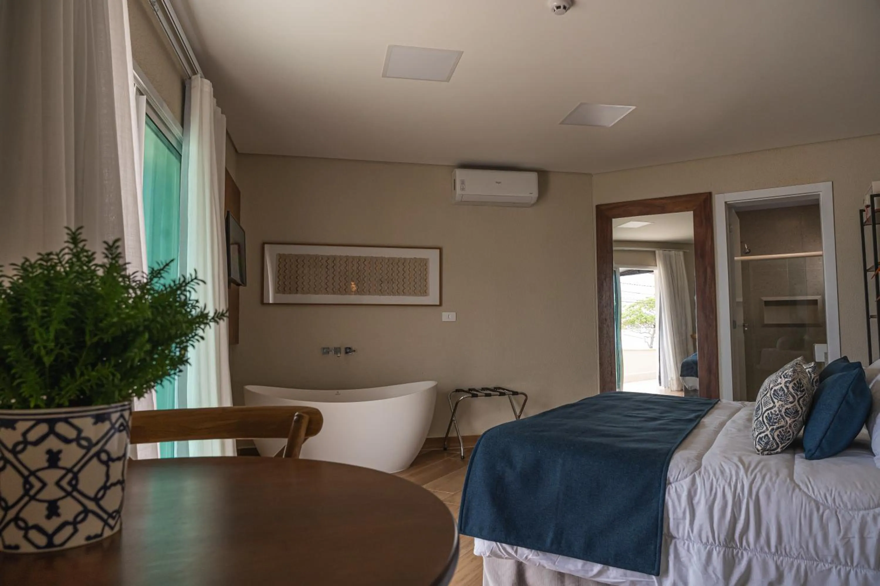 Bed in Hotel VillaReal Charme