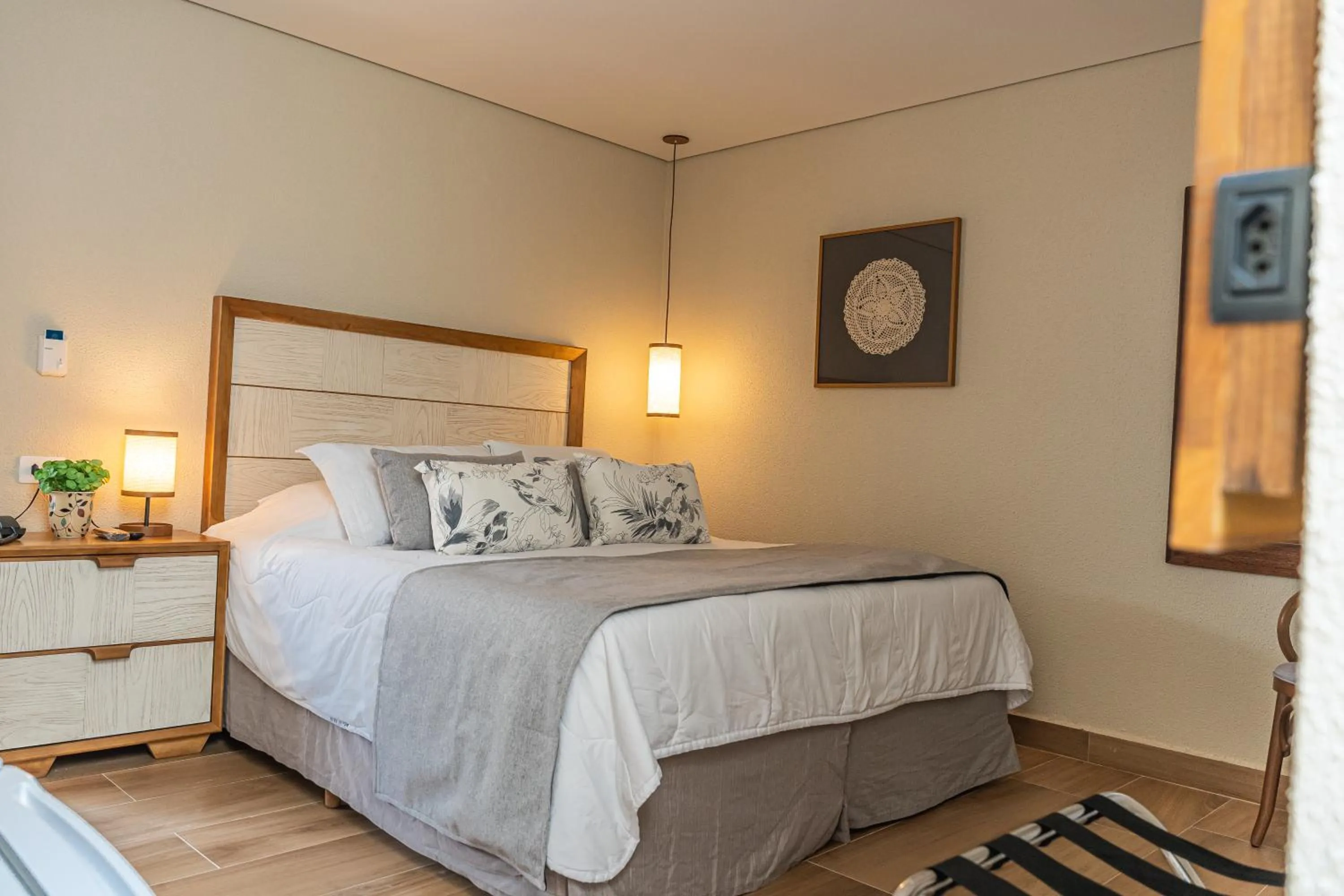 Bed in Hotel VillaReal Charme