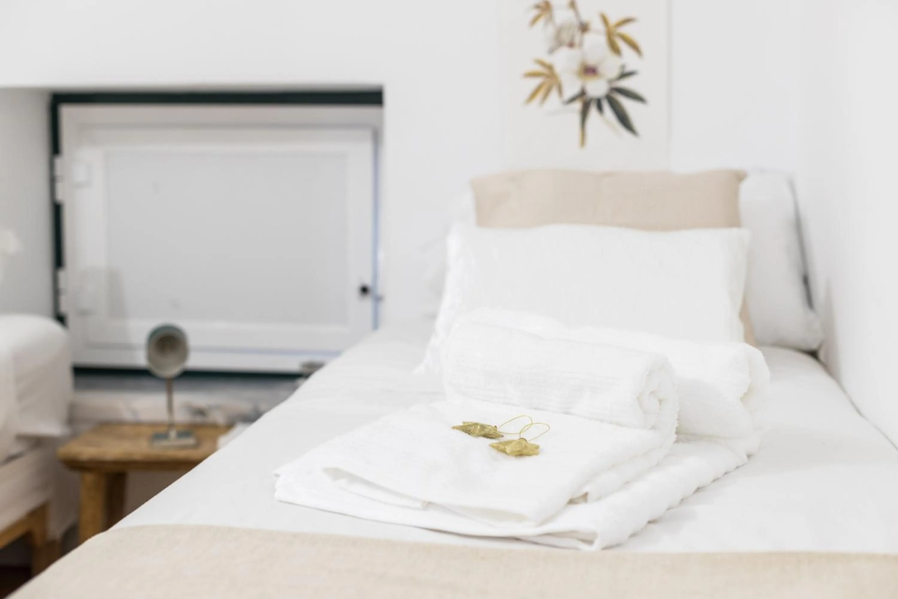 Decorative detail, Bed in Apartments Center Bairro Alto