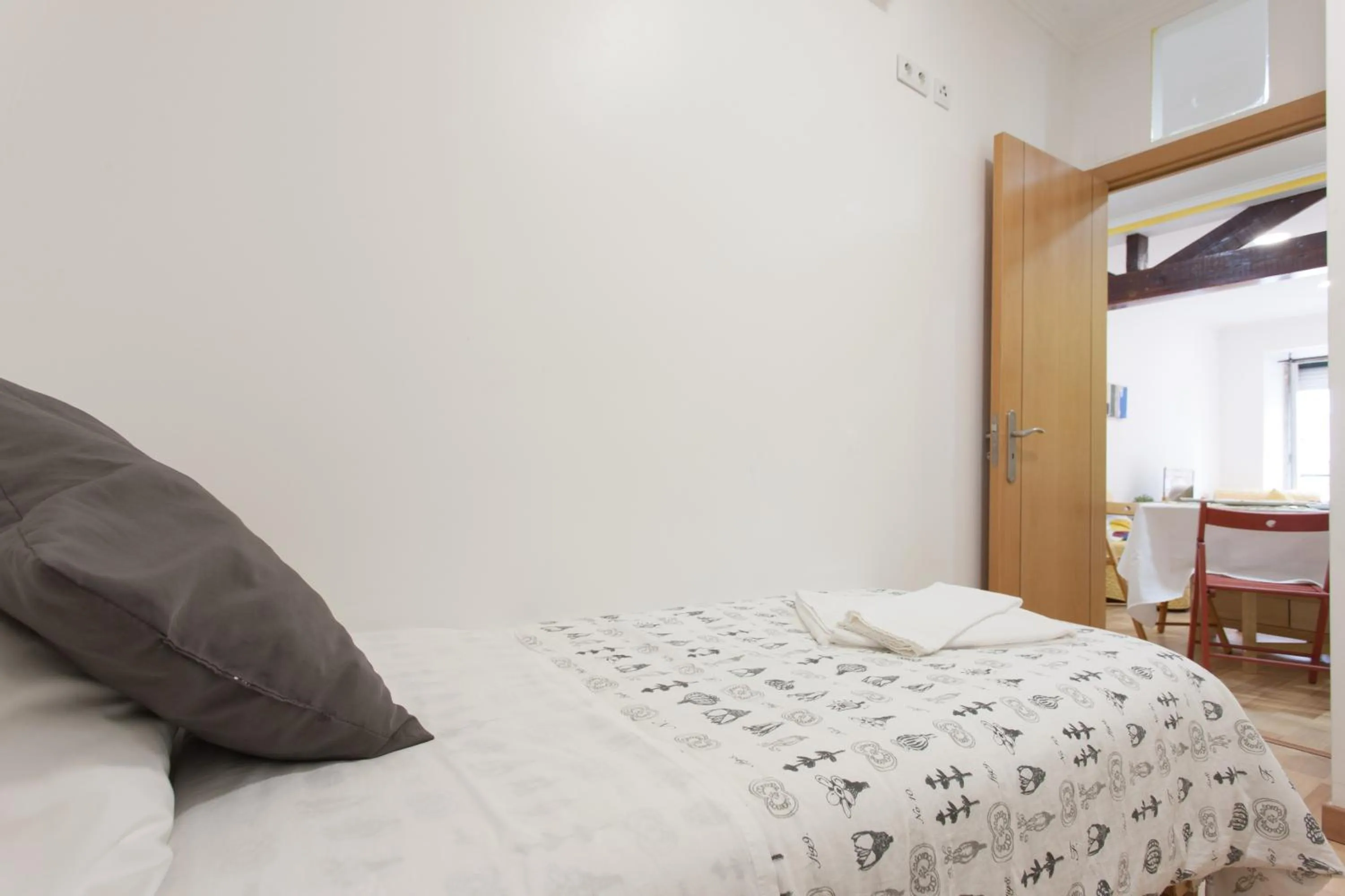 Bedroom, Bed in Apartments Center Bairro Alto