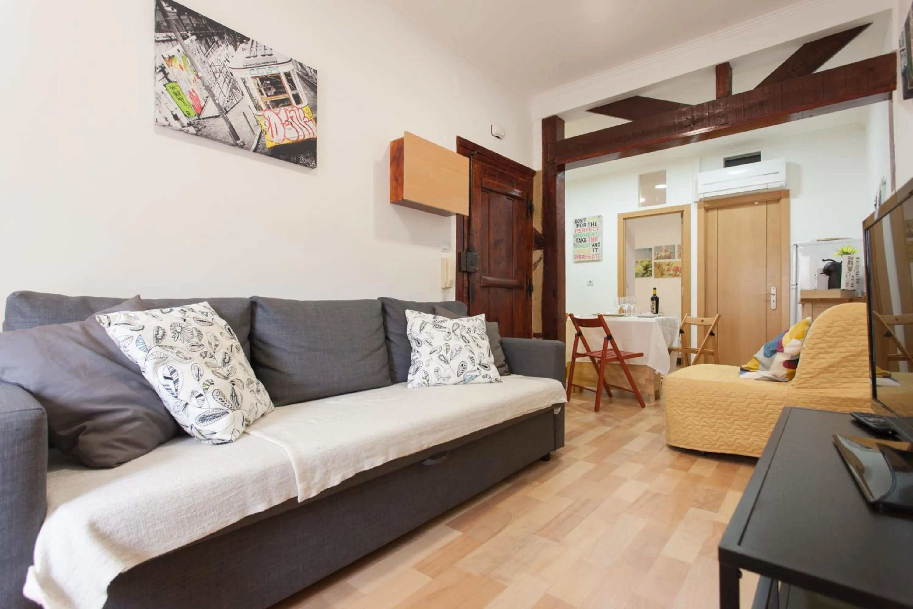 Living room in Apartments Center Bairro Alto